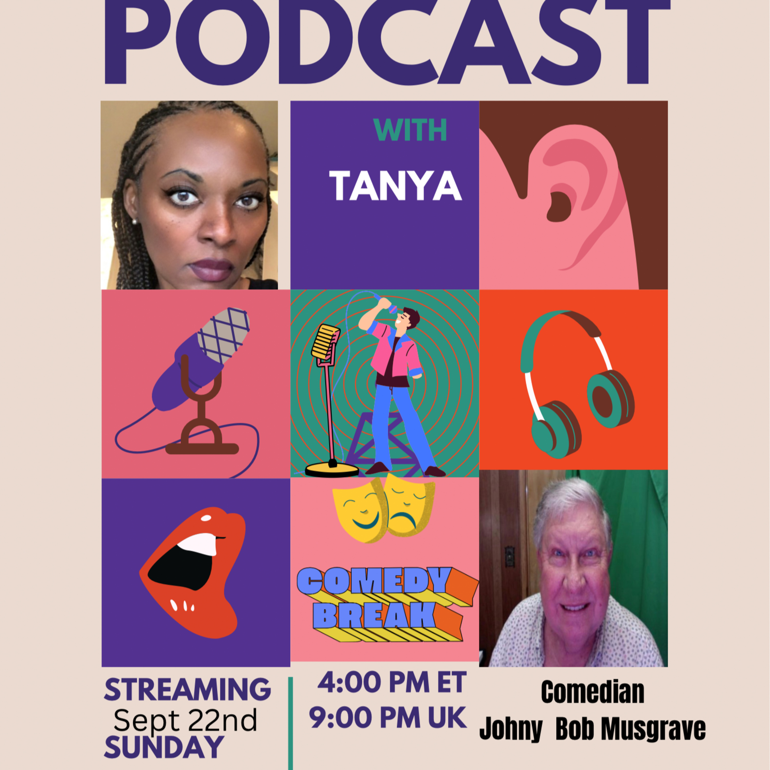 Comedian, Johny Bob Musgrave episode artwork