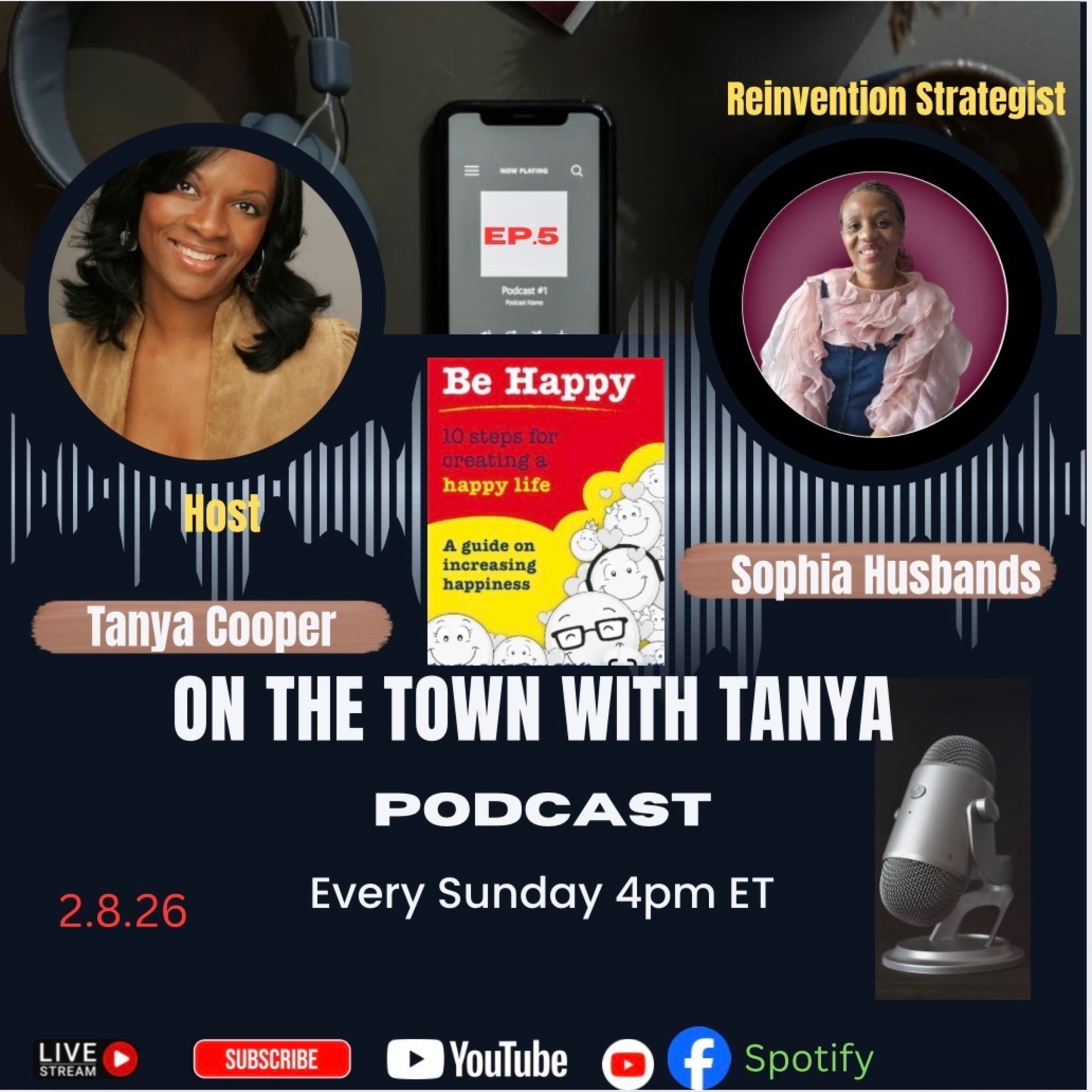 Reinvent Yourself - Reinvention Strategist, Sophia Husbands episode artwork
