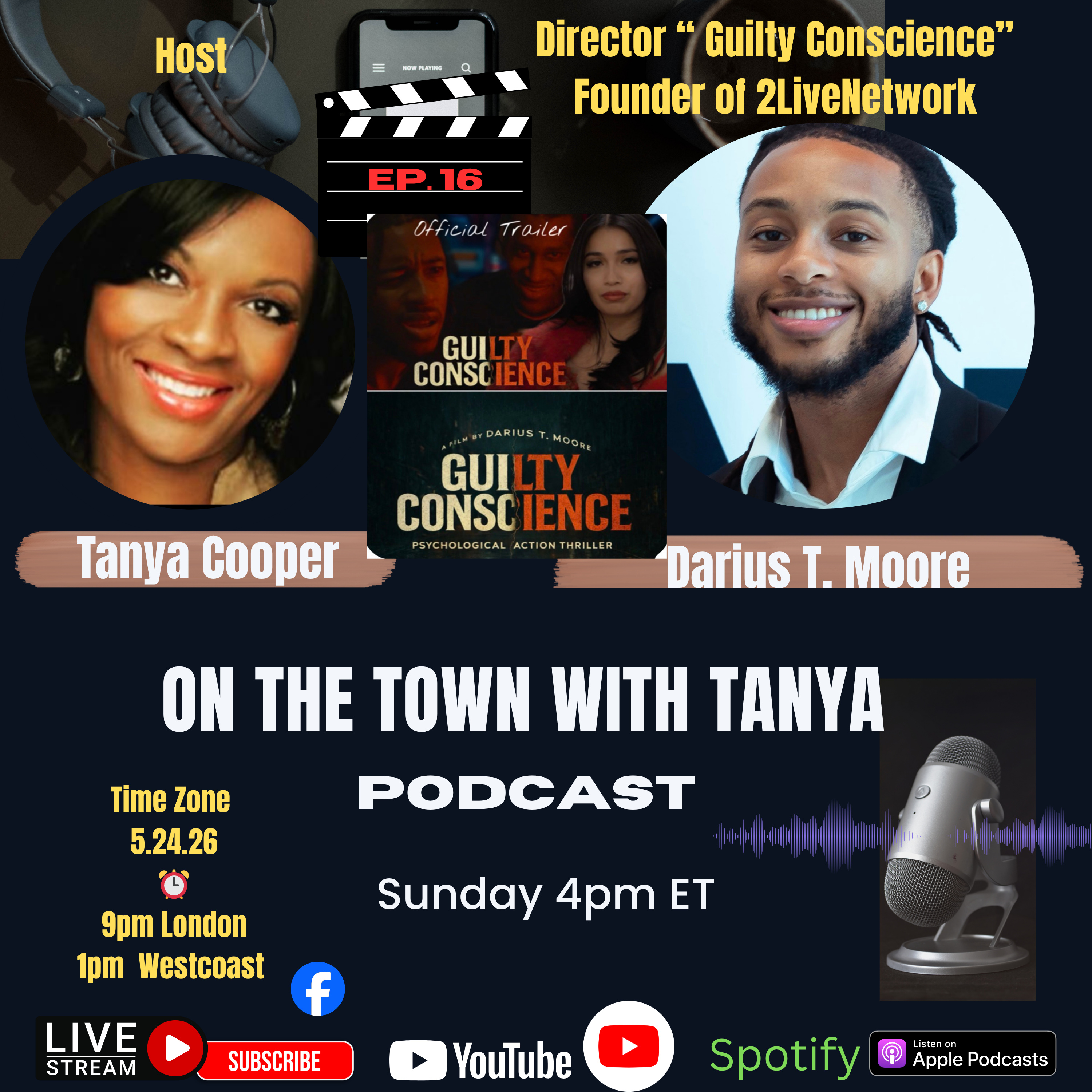 Director, "Guilty Conscience", Darius T. Moore episode artwork