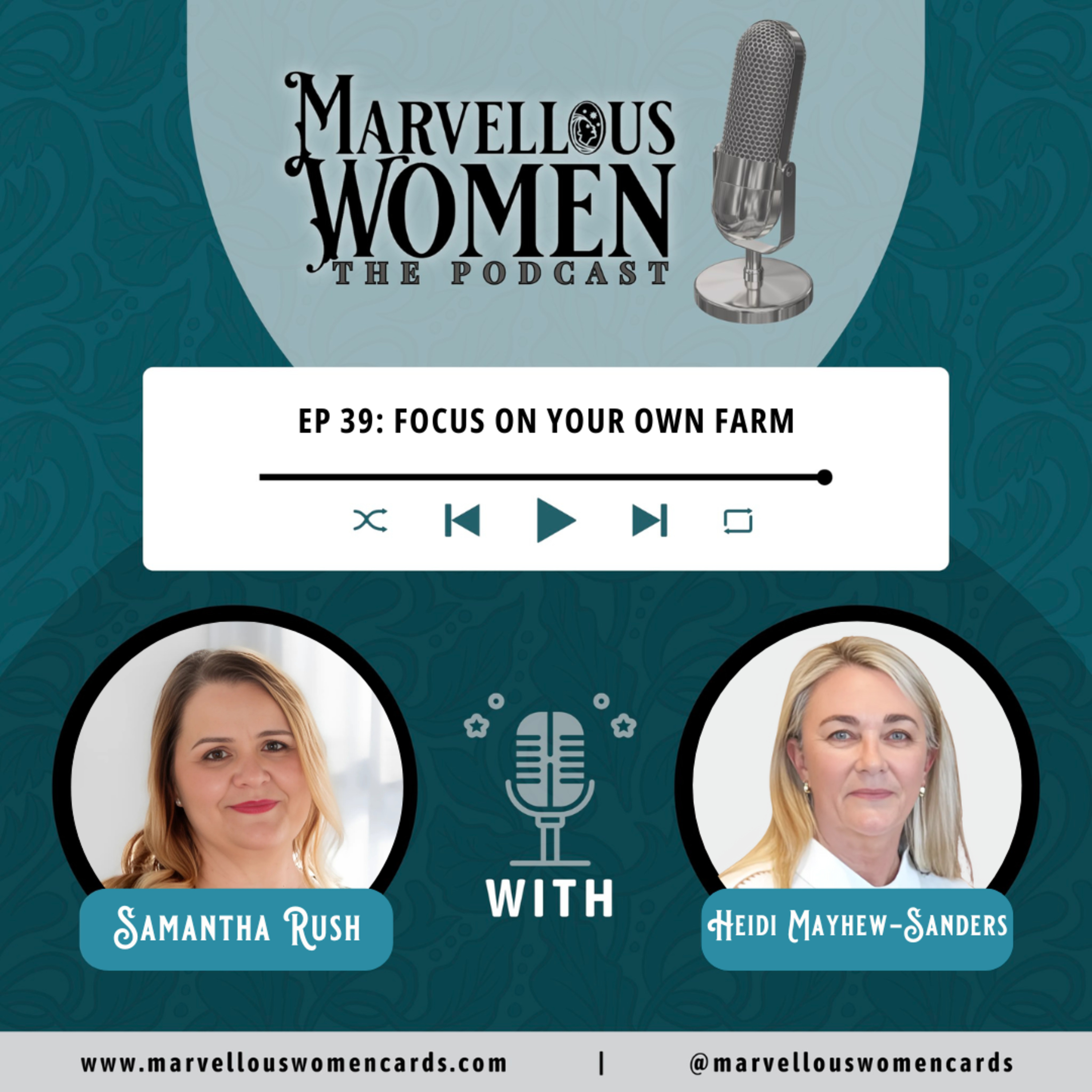 Ep 39 - Focus on your own farm with Heidi Mayhew-Sanders episode artwork