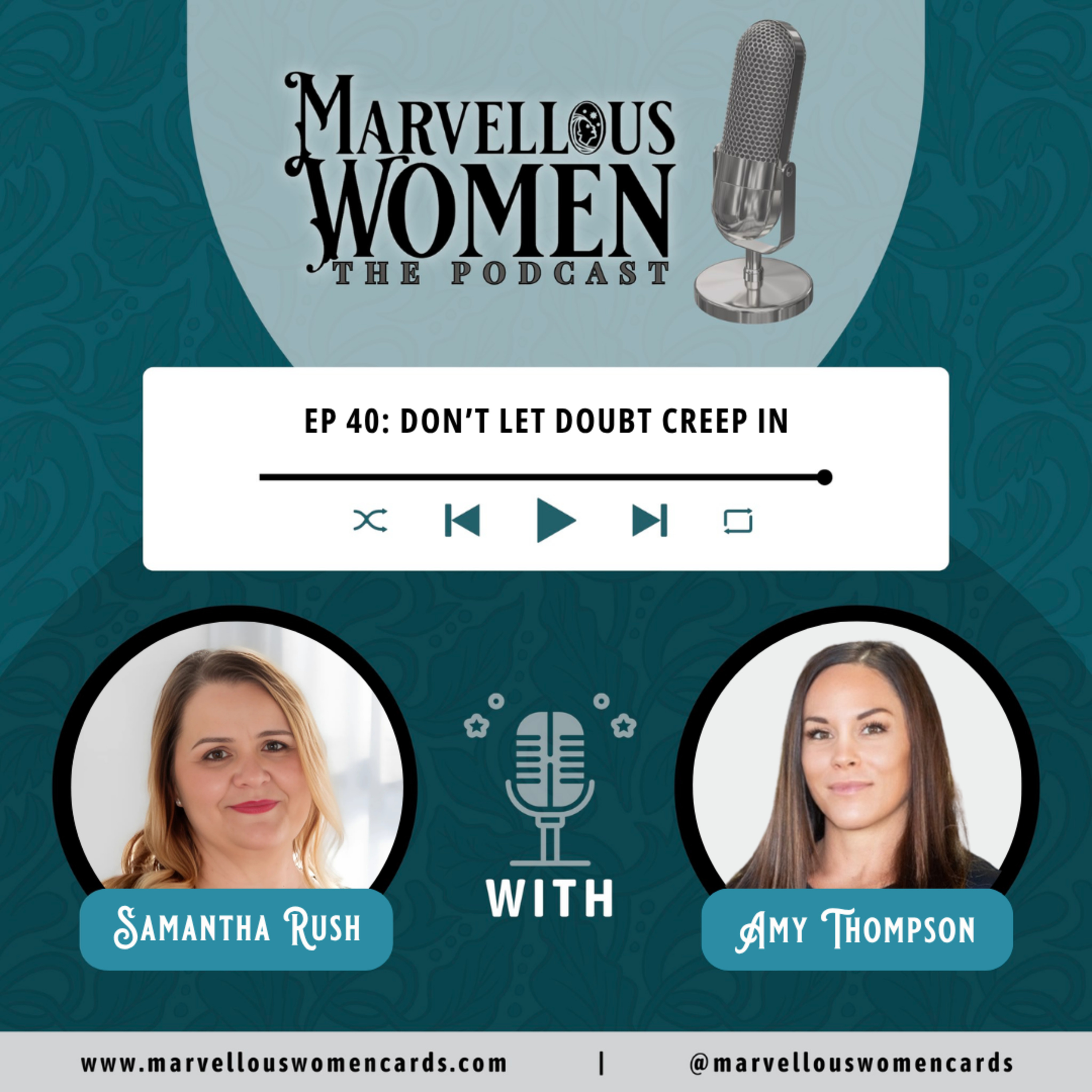 Ep 40 - Don't let doubt creep in with Amy Thompson episode artwork