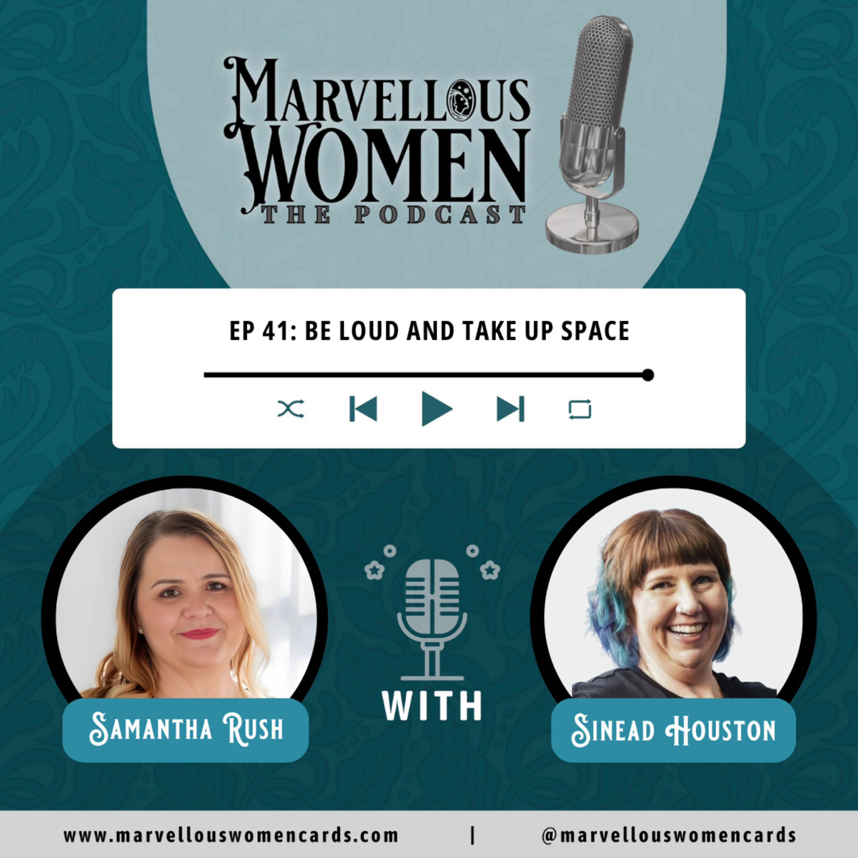 Ep 41 - Be loud and take up space with Sinead Houston episode artwork