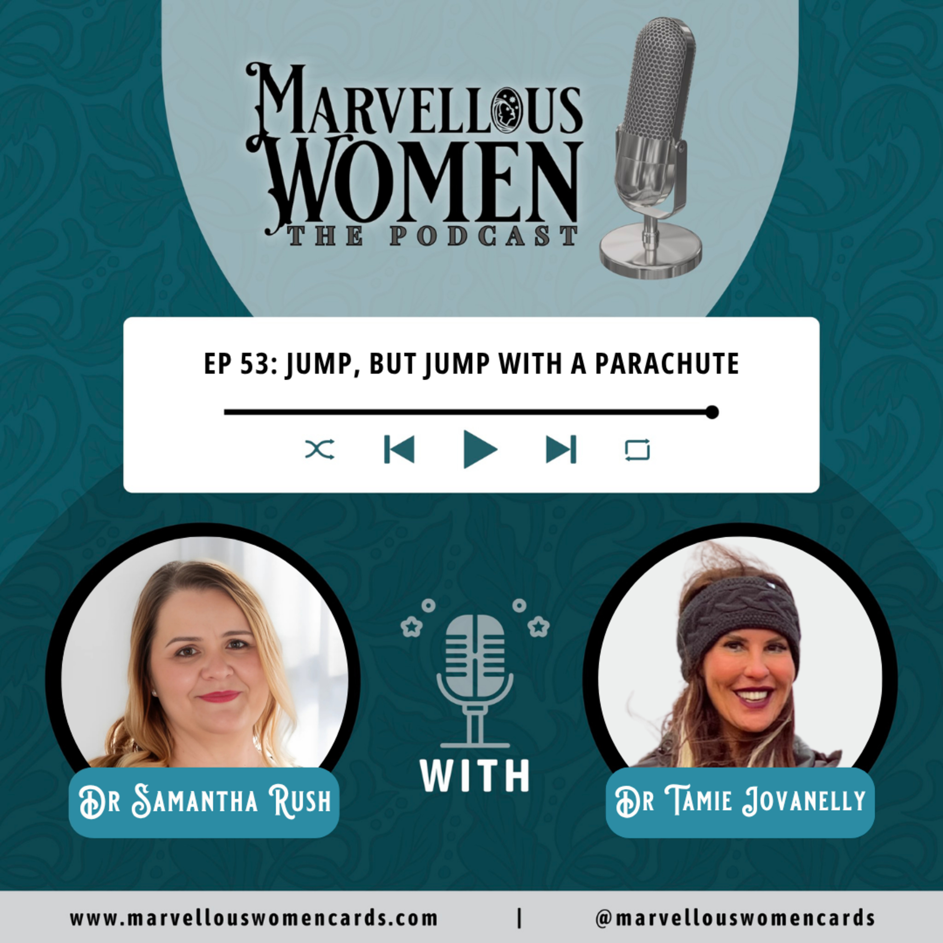 Ep 53 - Jump, but jump with a parachute with Dr Tamie Jovanelly episode artwork
