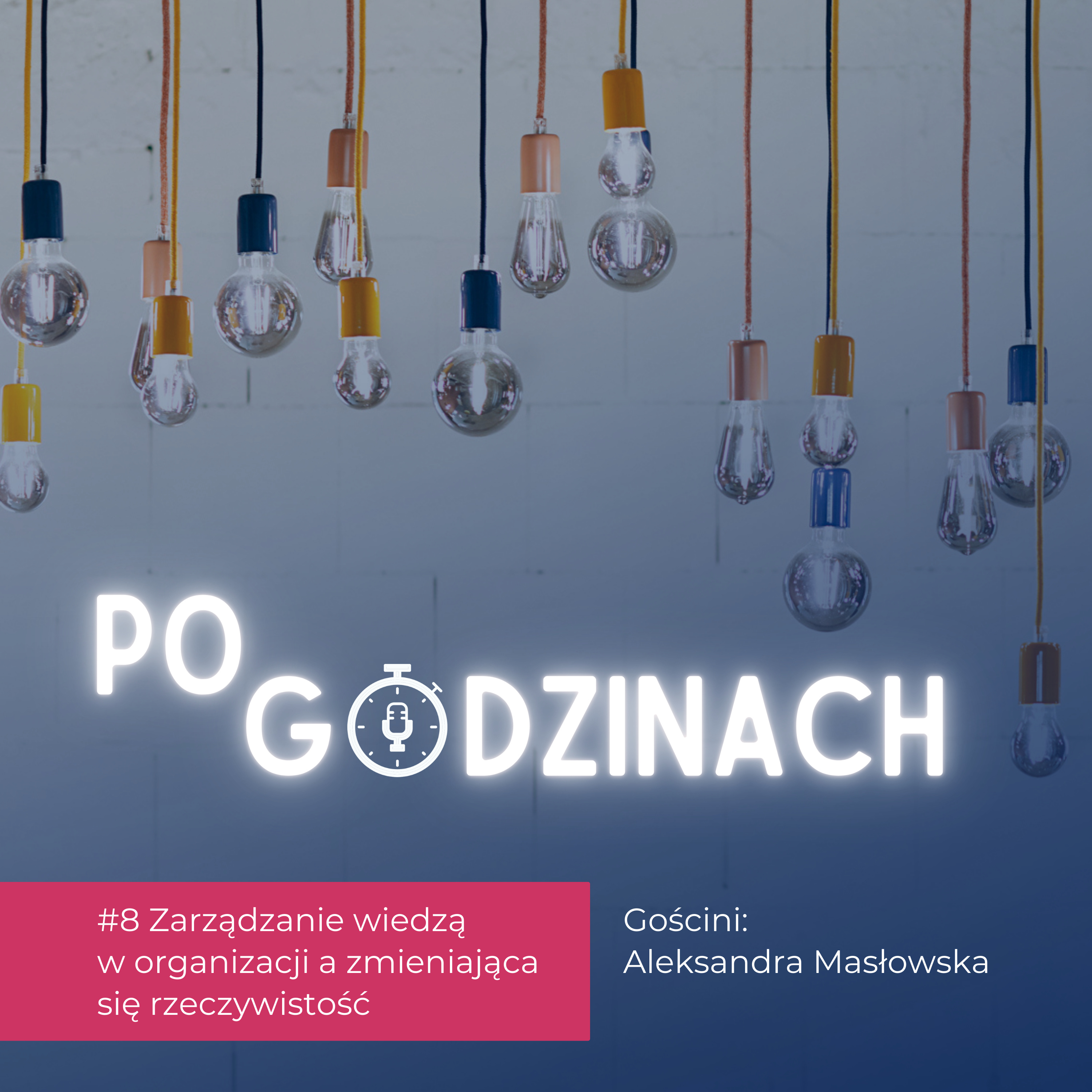 #8 Zarządzanie wiedzą w organizacji a zmieniająca się rzeczywistość | Aleksandra Masłowska episode artwork