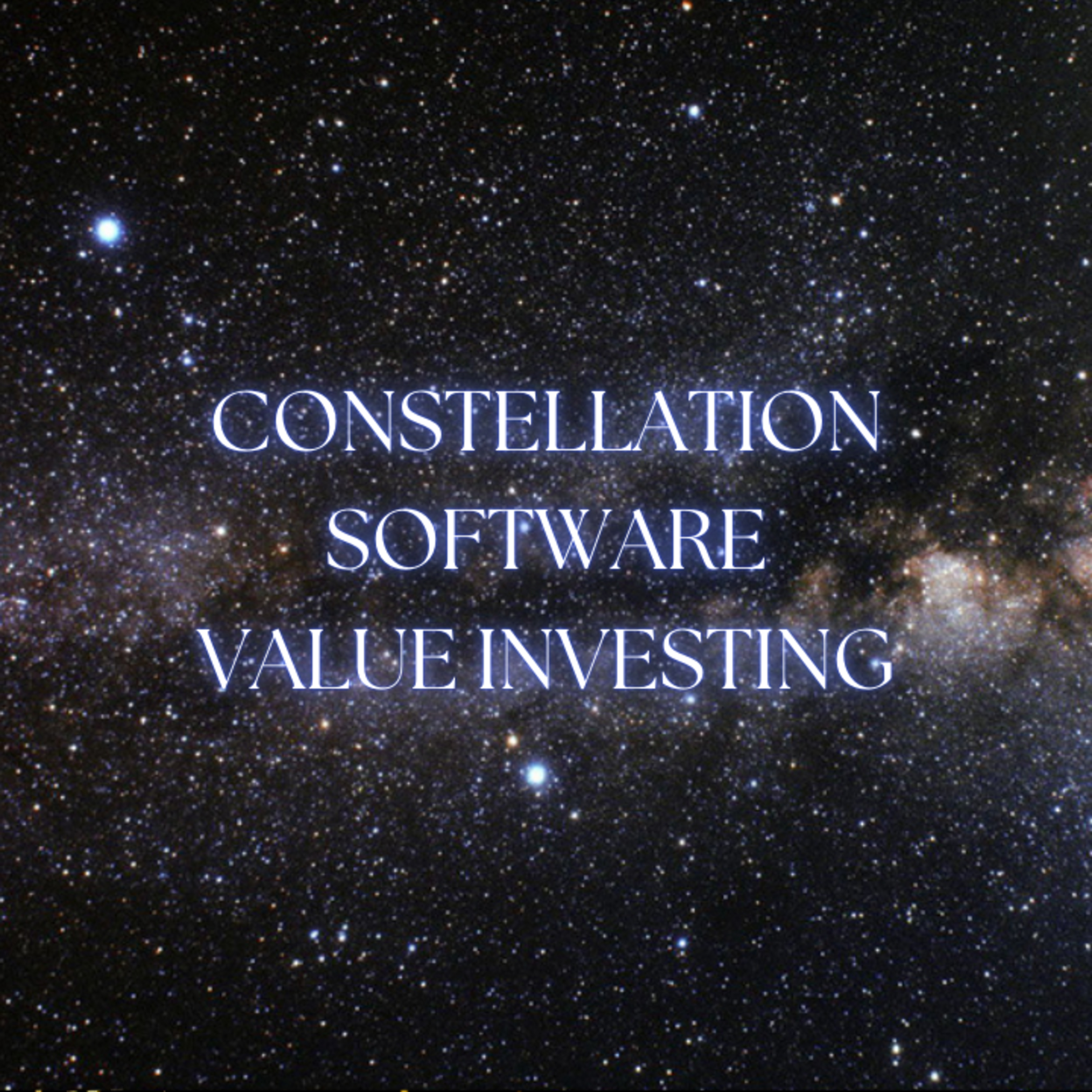 ENG 109/ Constellation Software Stock Market Anomaly - Value Investing great business at a low price episode artwork