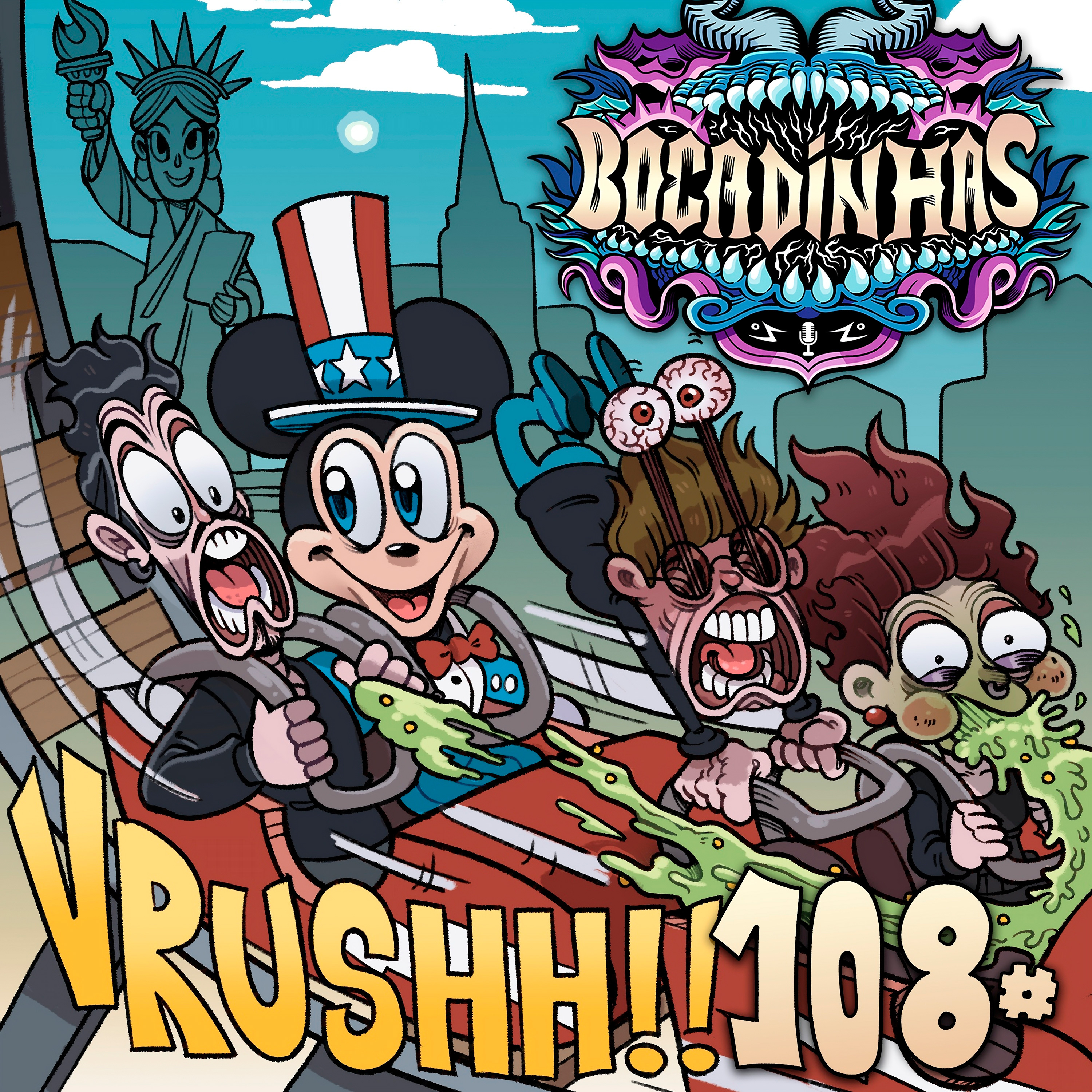 Bocadinhas 108 - Irmões Vão Para a América episode artwork