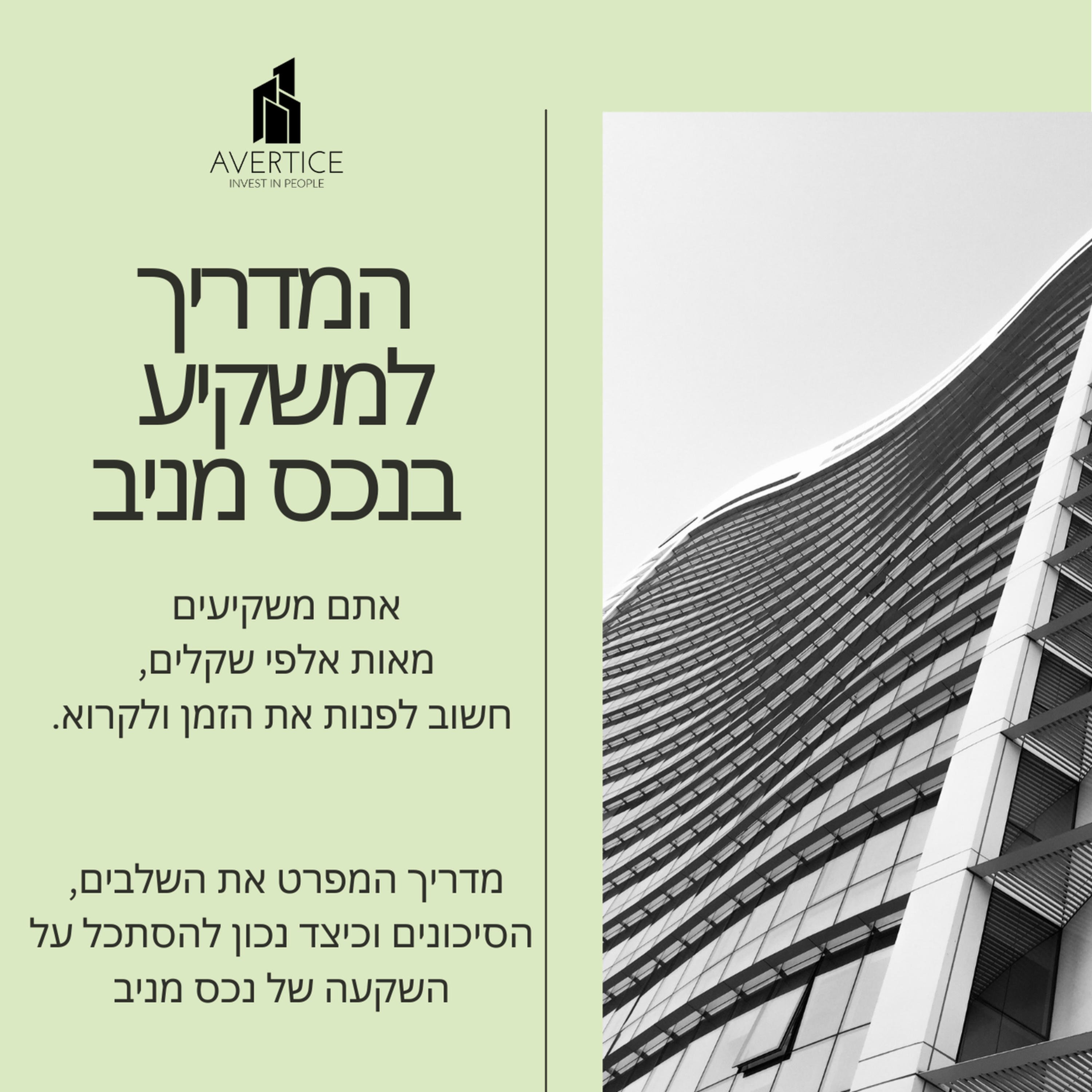 המדריך למשקיע בתהליך רכישה ובעלות על נכס מניב בארה"ב עם Avertice episode artwork
