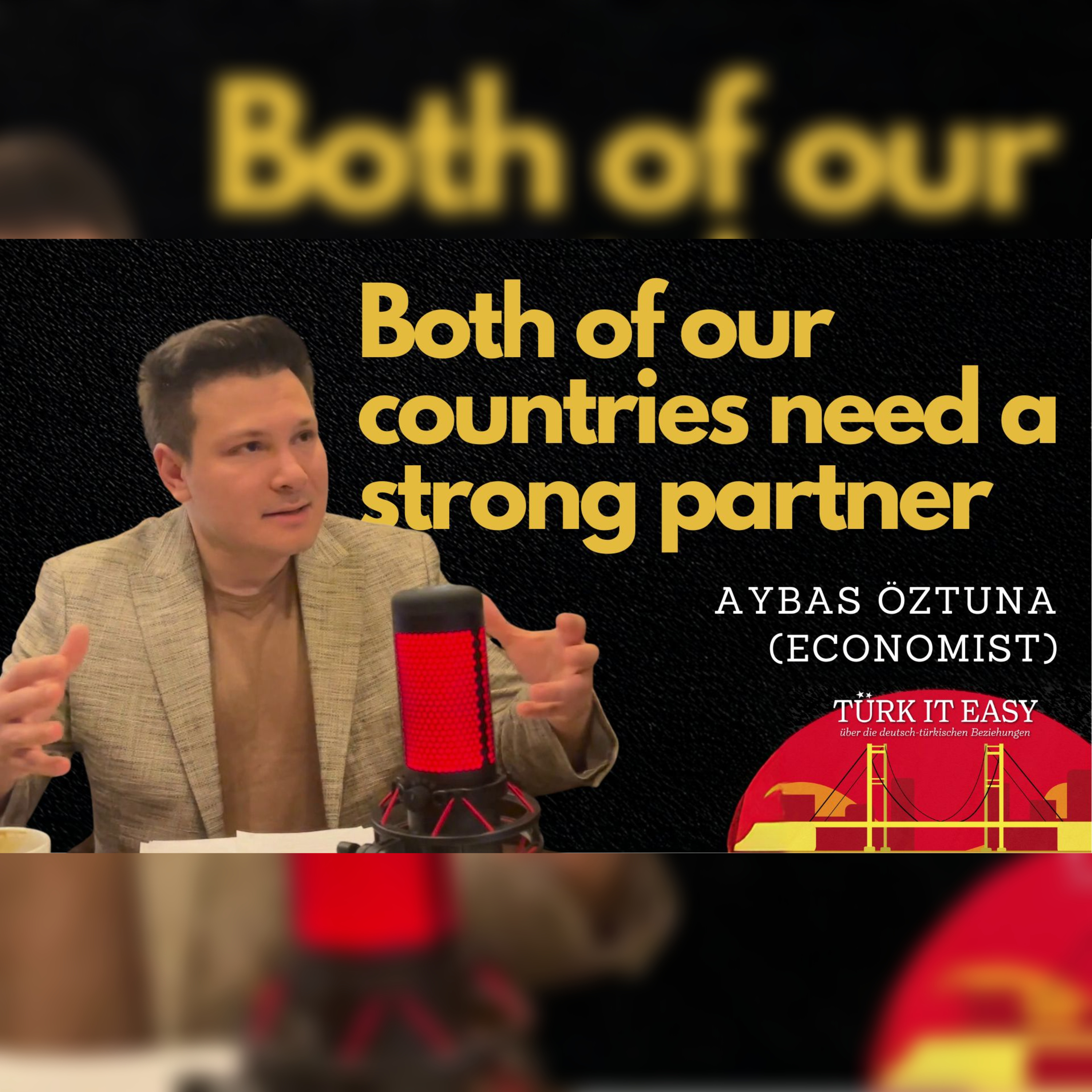German-Turkish Future | TÜRK IT EASY #12 | Aybars Öztuna (Economist) episode artwork