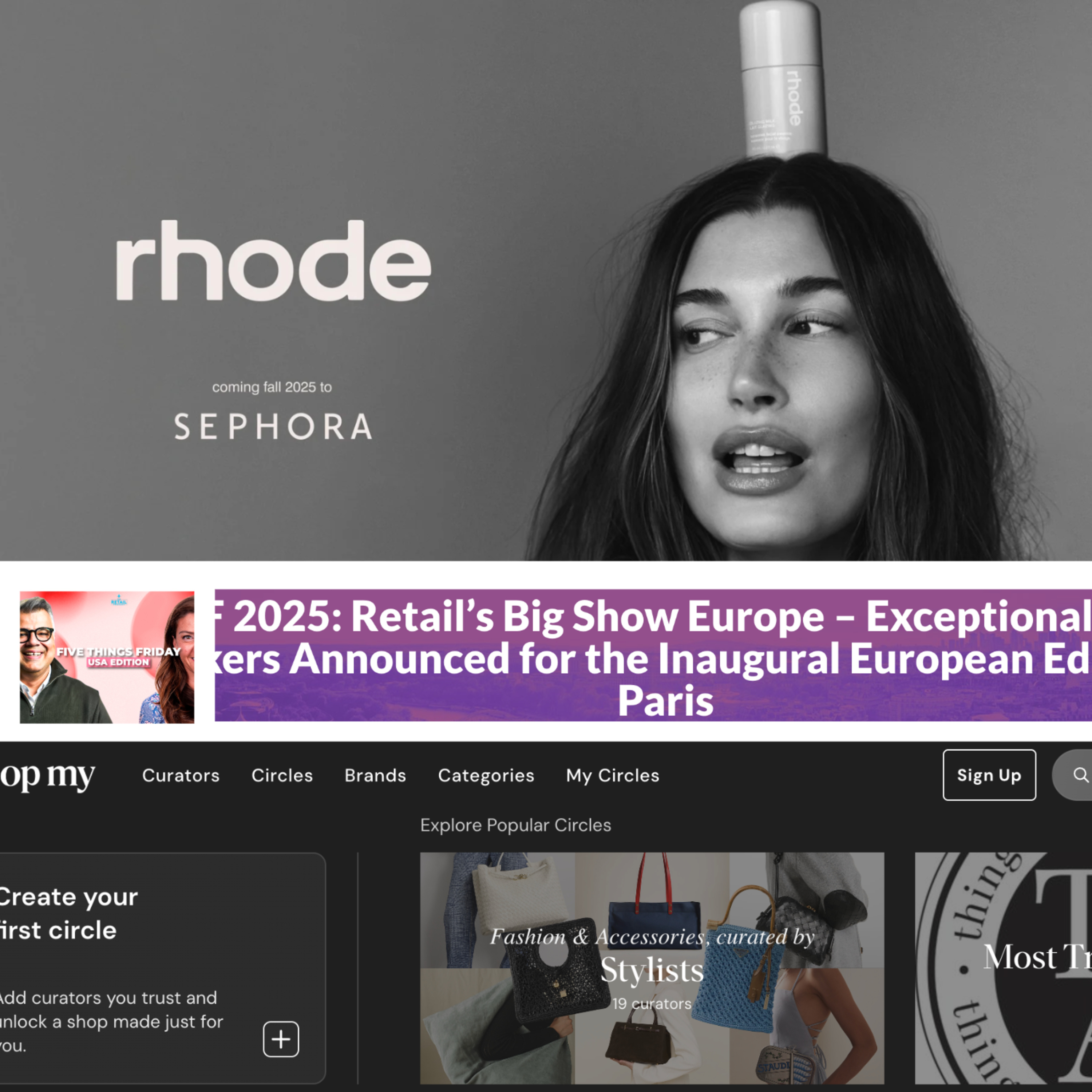 Five Things Friday US: Zalando’s Growth, ShopMy, Hailey Bieber’s Rhode, Resale Boom, and Martha Stewart’s Global Move episode artwork