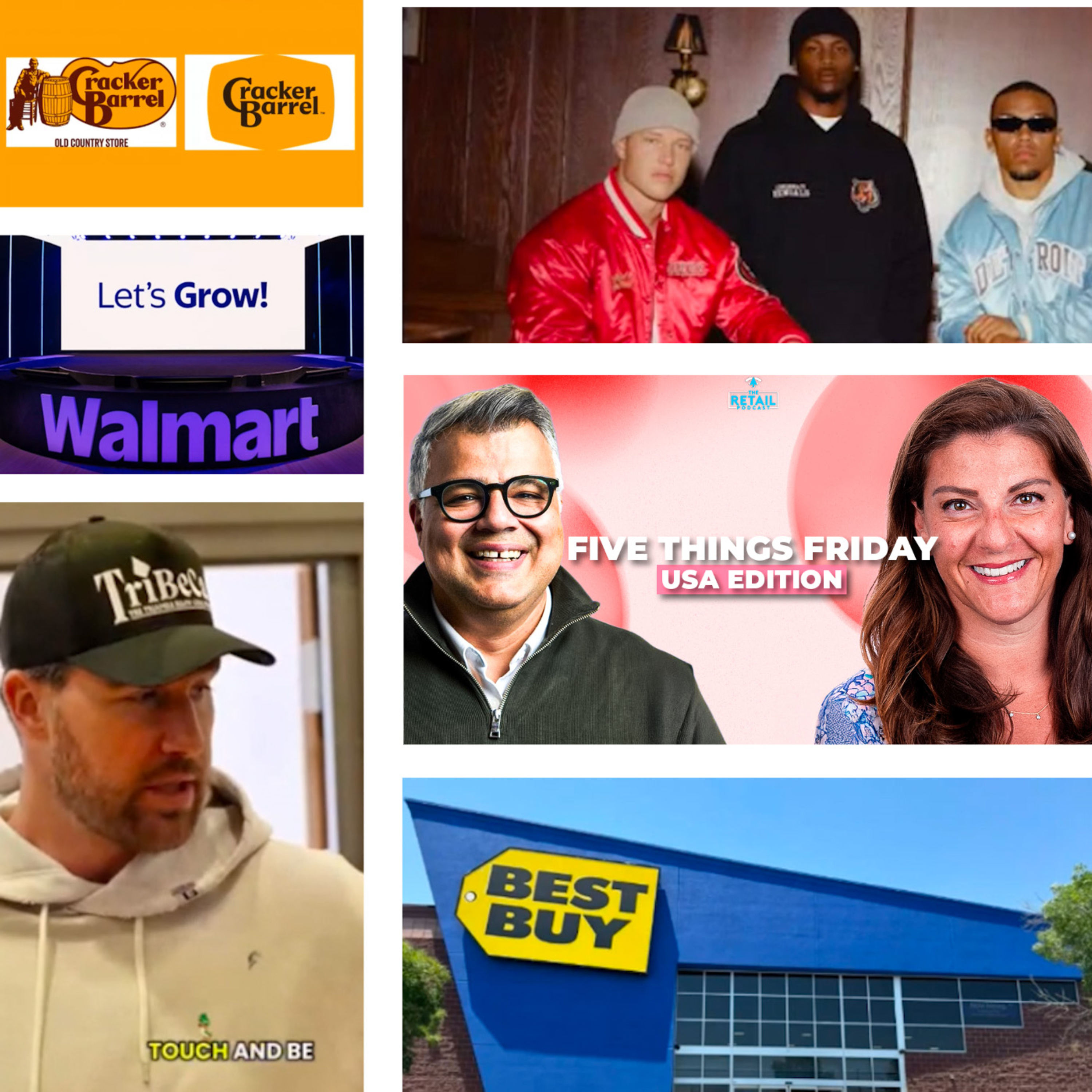 Five Things Friday: US Retail - Walmart AI, Travis Kelce, American Eagle, Gap & Best Buy episode artwork
