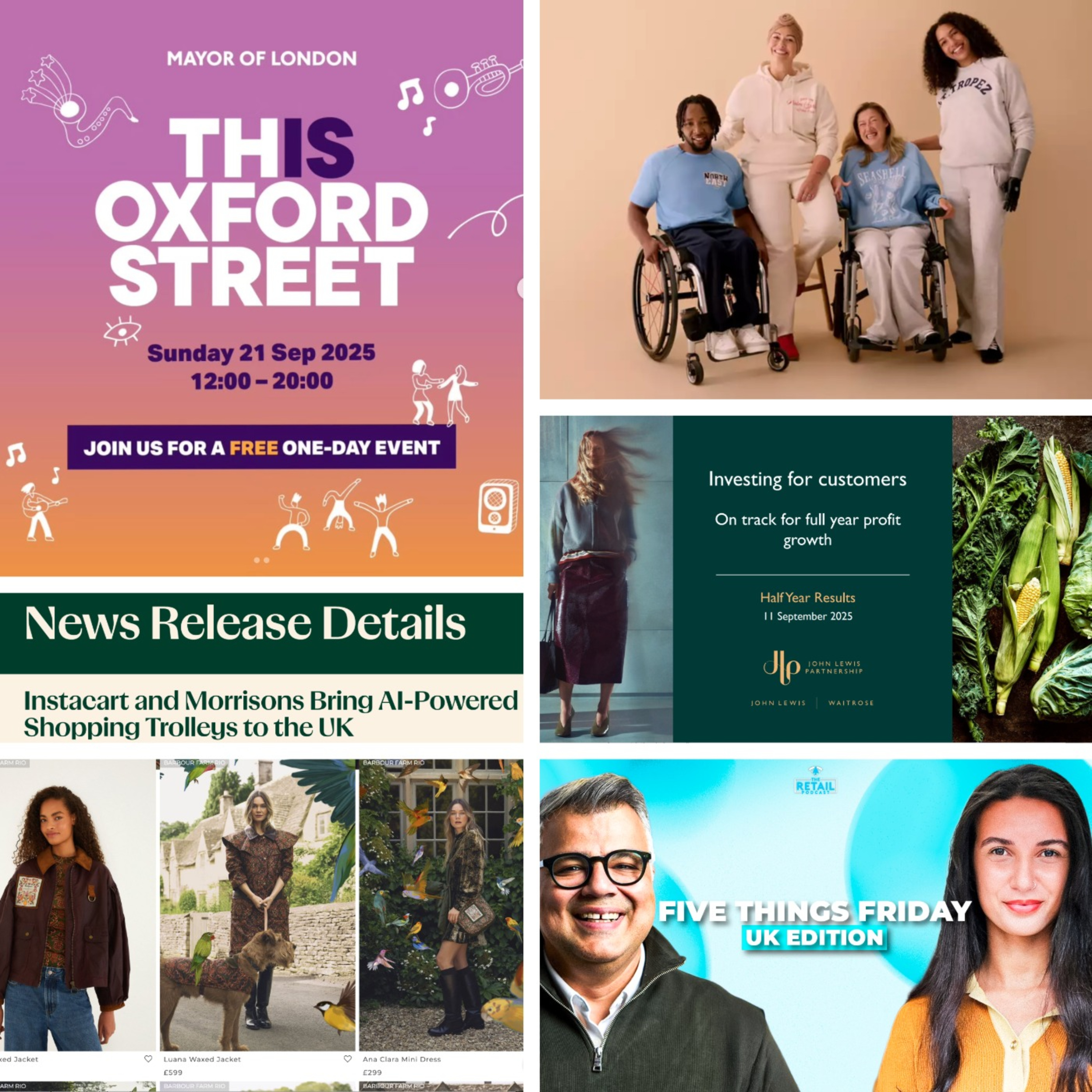 Asda’s Adaptive Line, JLP’s H1, AI Carts at Morrisons, 5 Things Friday UK with Simone Oloman episode artwork