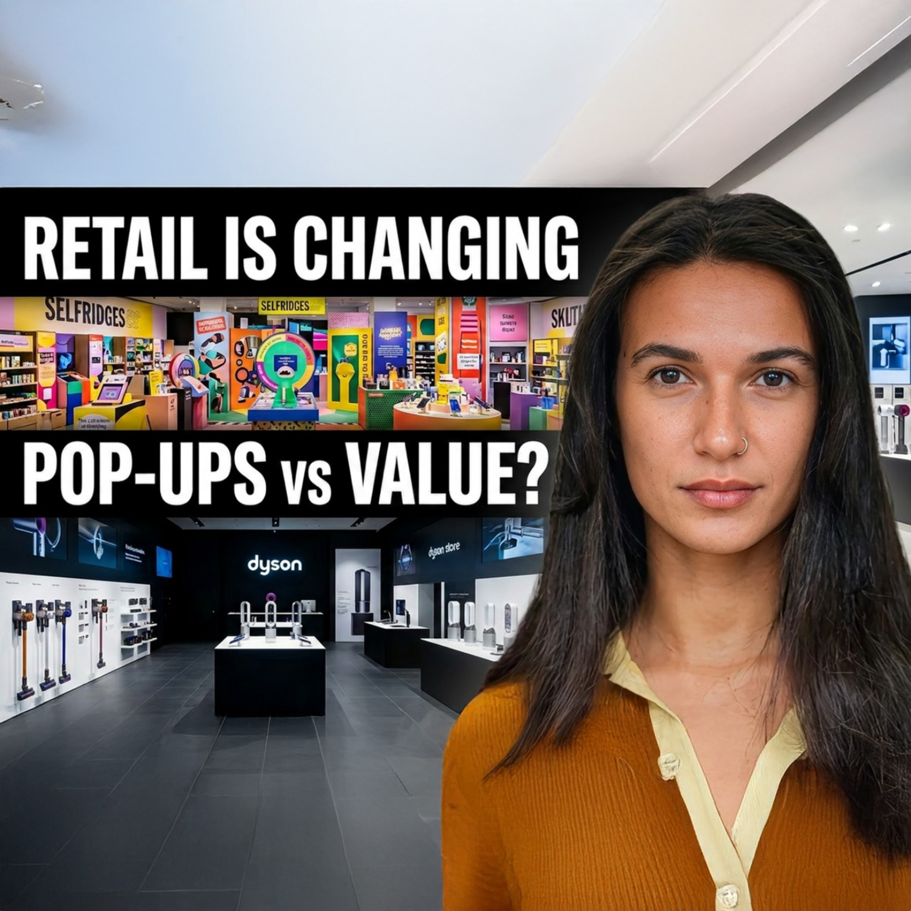 Retail Trends UK: Selfridges Pop-Ups, Dyson’s Bold Move, New Look & Peachy Den episode artwork