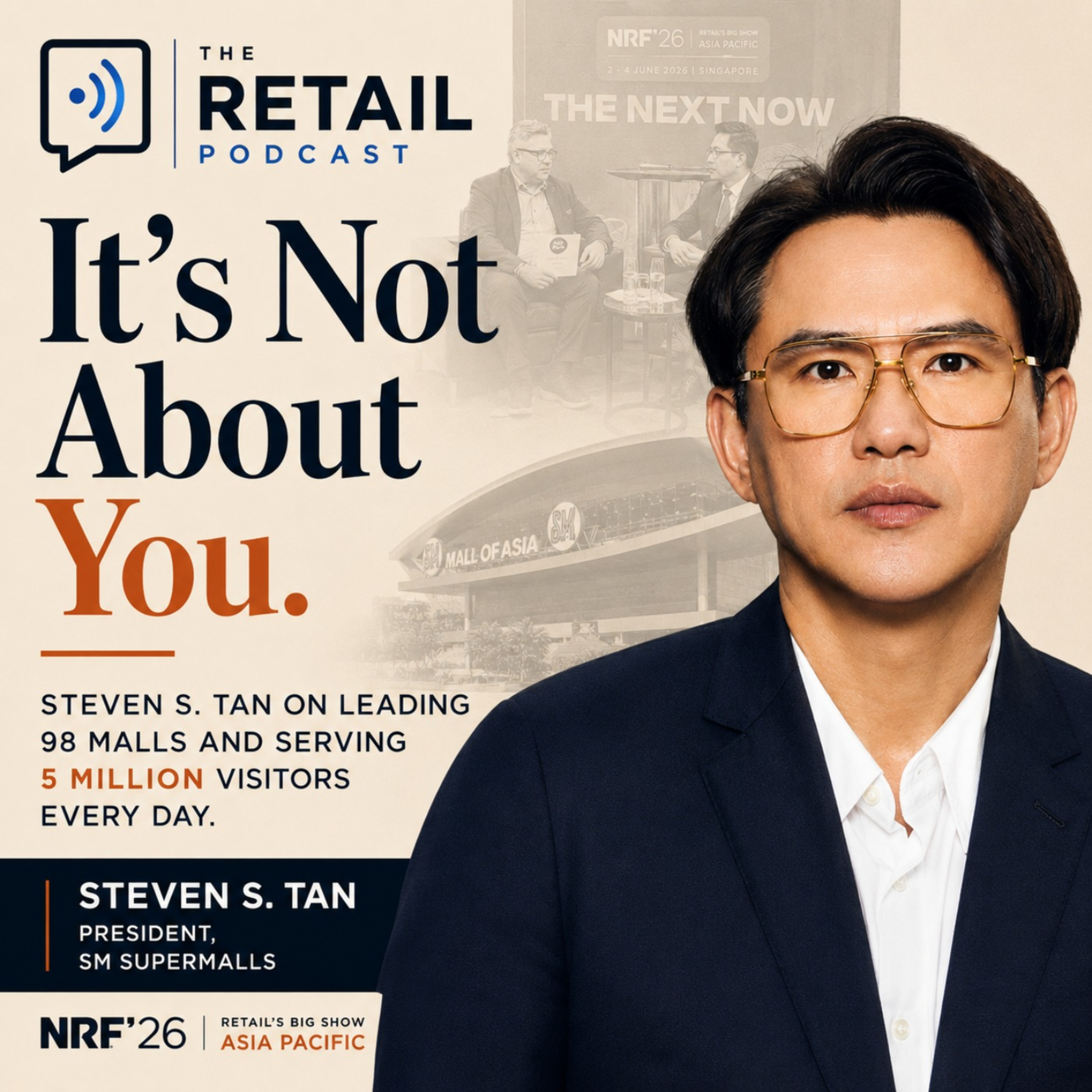 How SM Supermalls Serves 5 Million Shoppers Every Day | Steven S. Tan President episode artwork