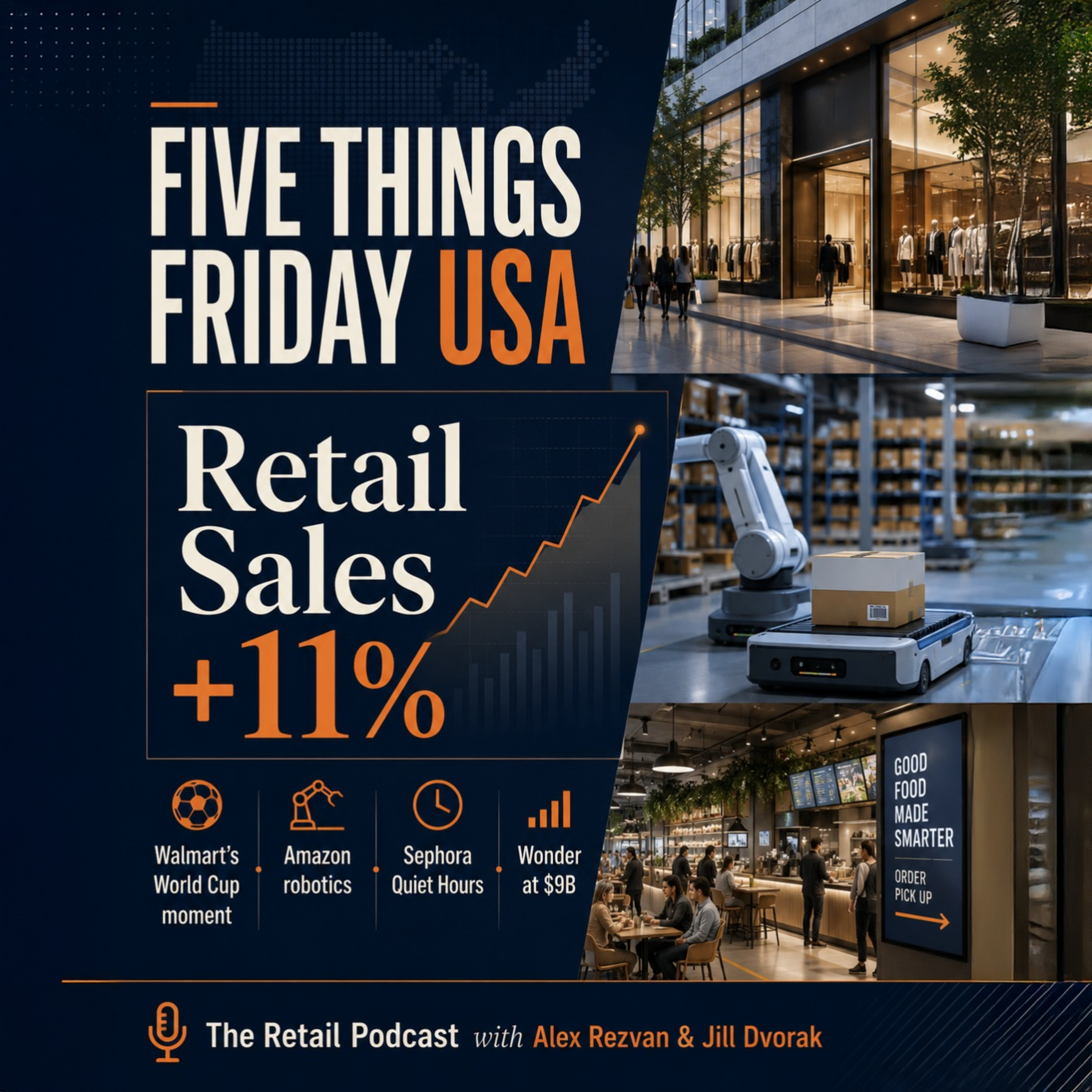 Walmart Goes Viral, Amazon Bets on Robots and Wonder Hits $9B episode artwork