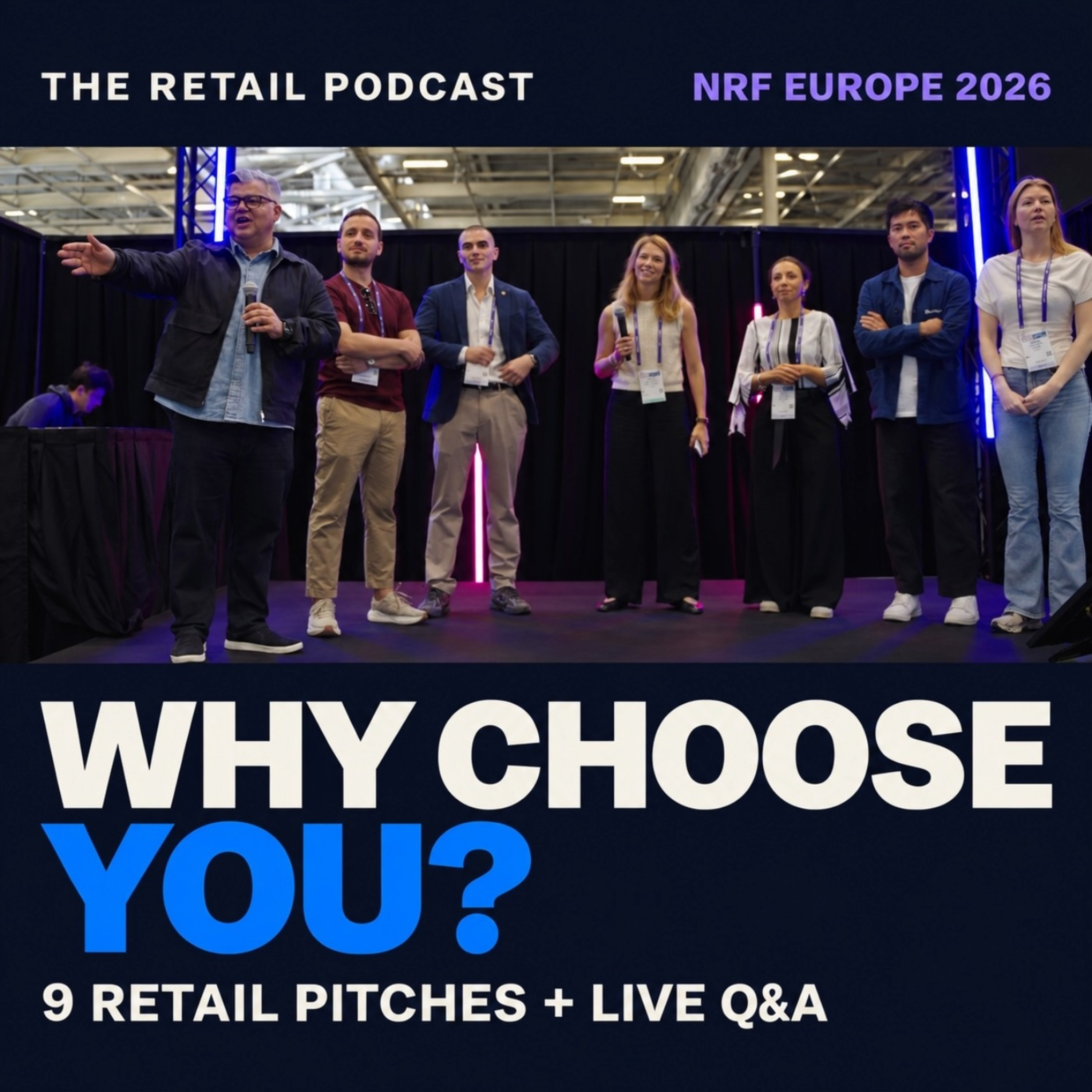 NRF Europe 2026 Day 3: 9 Retail Innovation 1 Min Pitches + Q&A