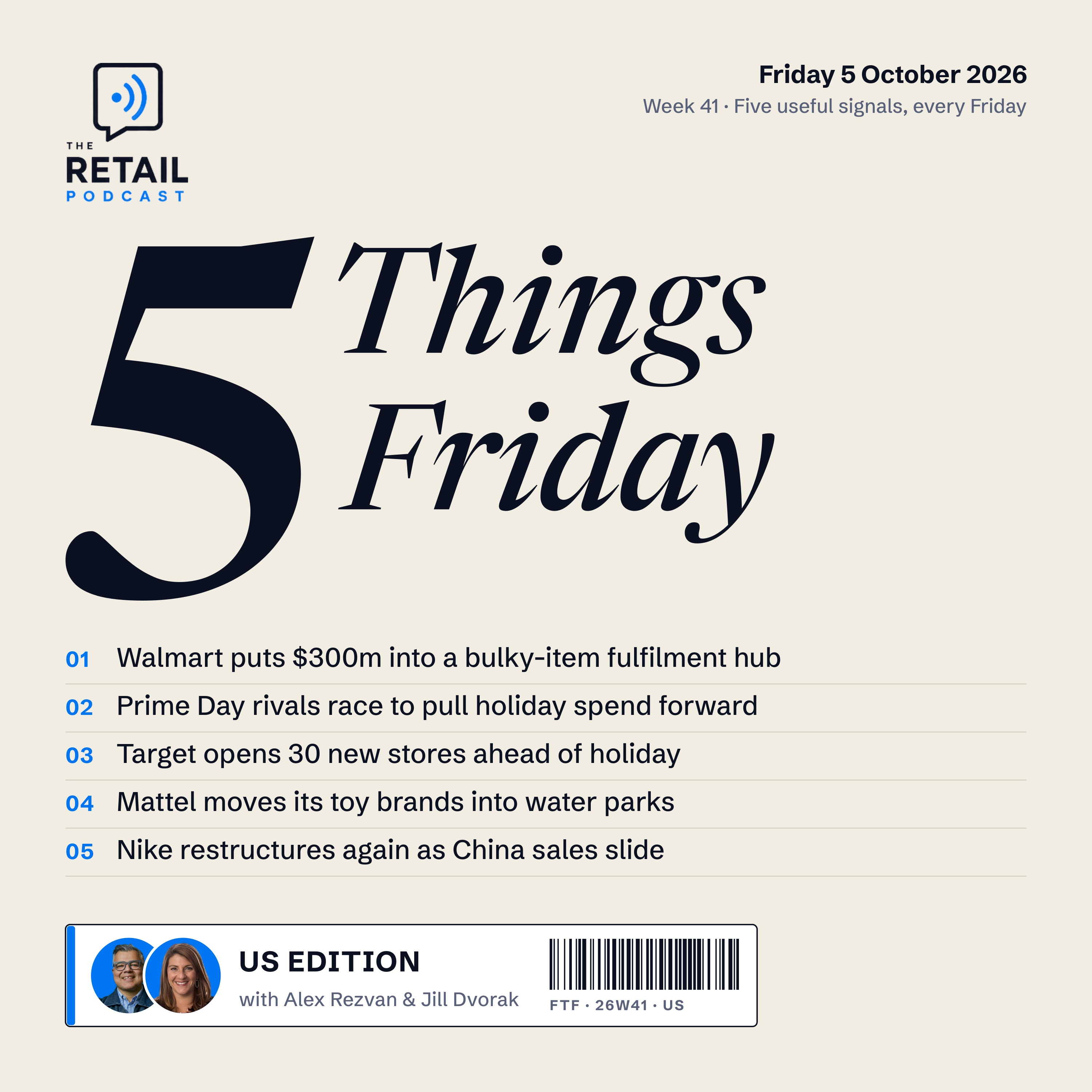Nike Sales Decline and the Prime Day Rush | Jill Dvorak, NRF