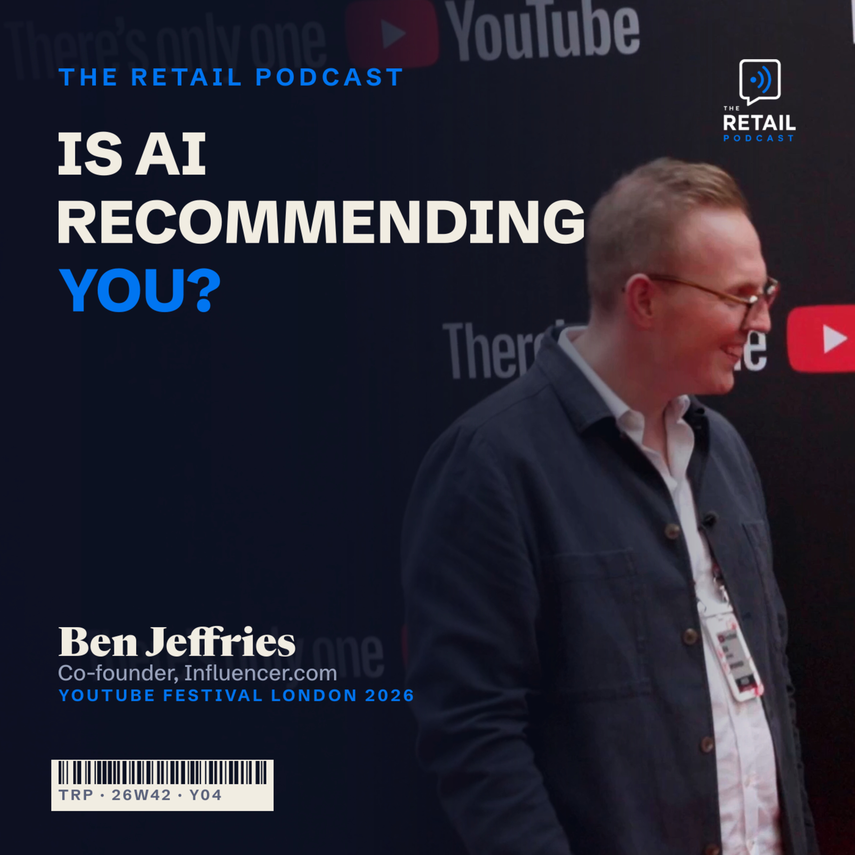 Is AI recommending your brand? Ben Jeffries on creator-first AEO (YouTube Festival London 2026)