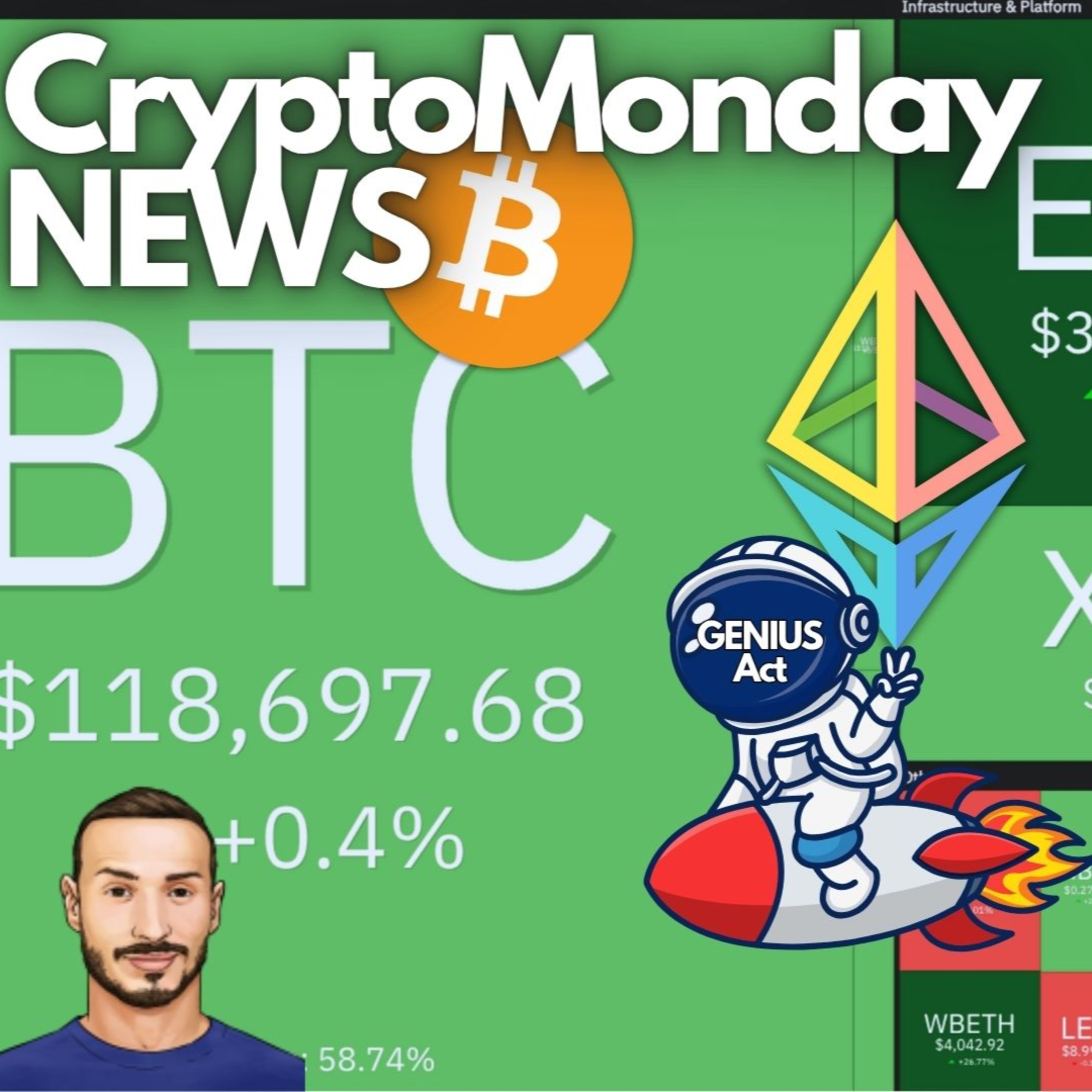 OCCHIO a quello che STA PER SUCCEDERE! 👀 Crypto Monday NEWS w29/'25