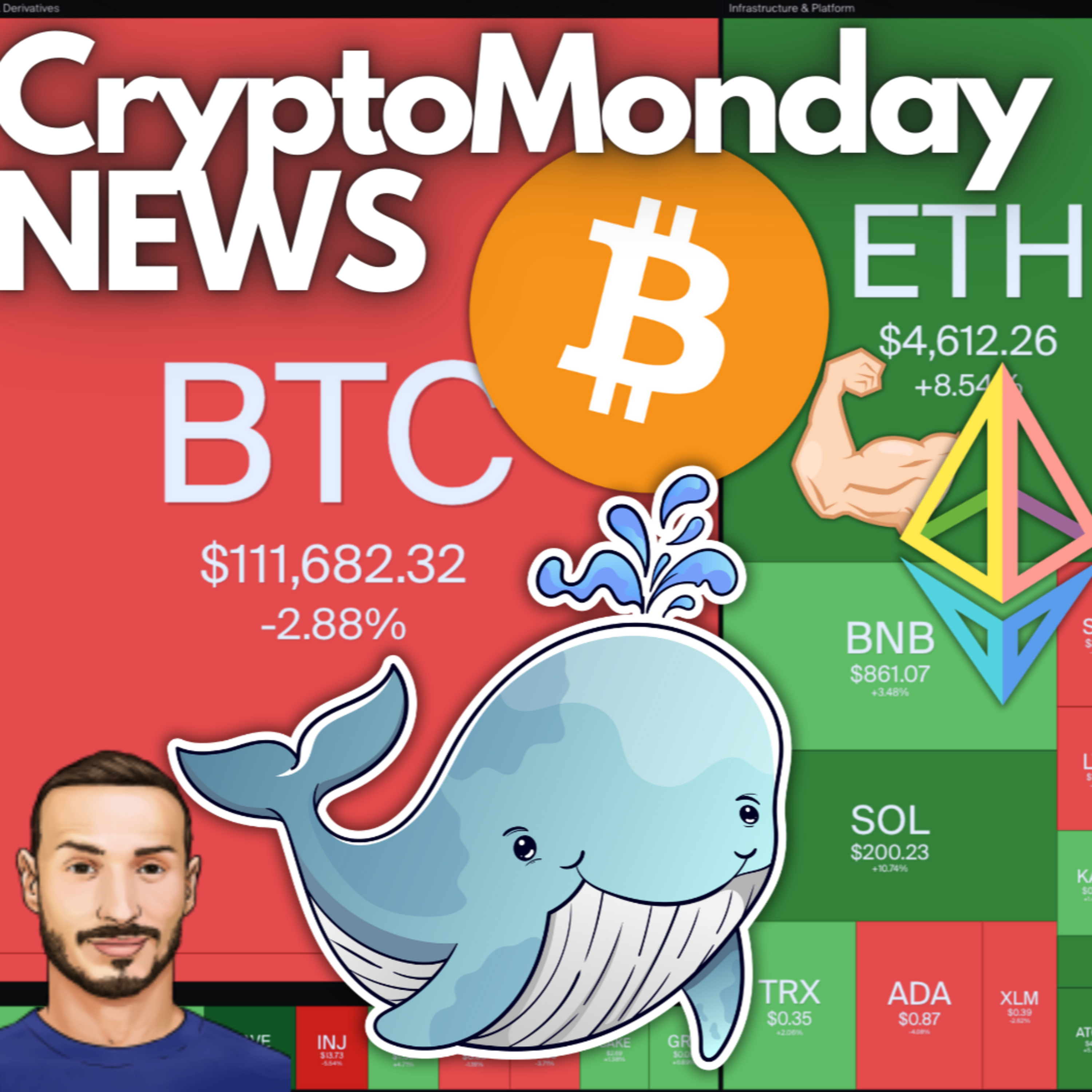 ETH ai Massimi, ma Fine Ciclo per BTC? 🤔 Crypto Monday NEWS w34/'25