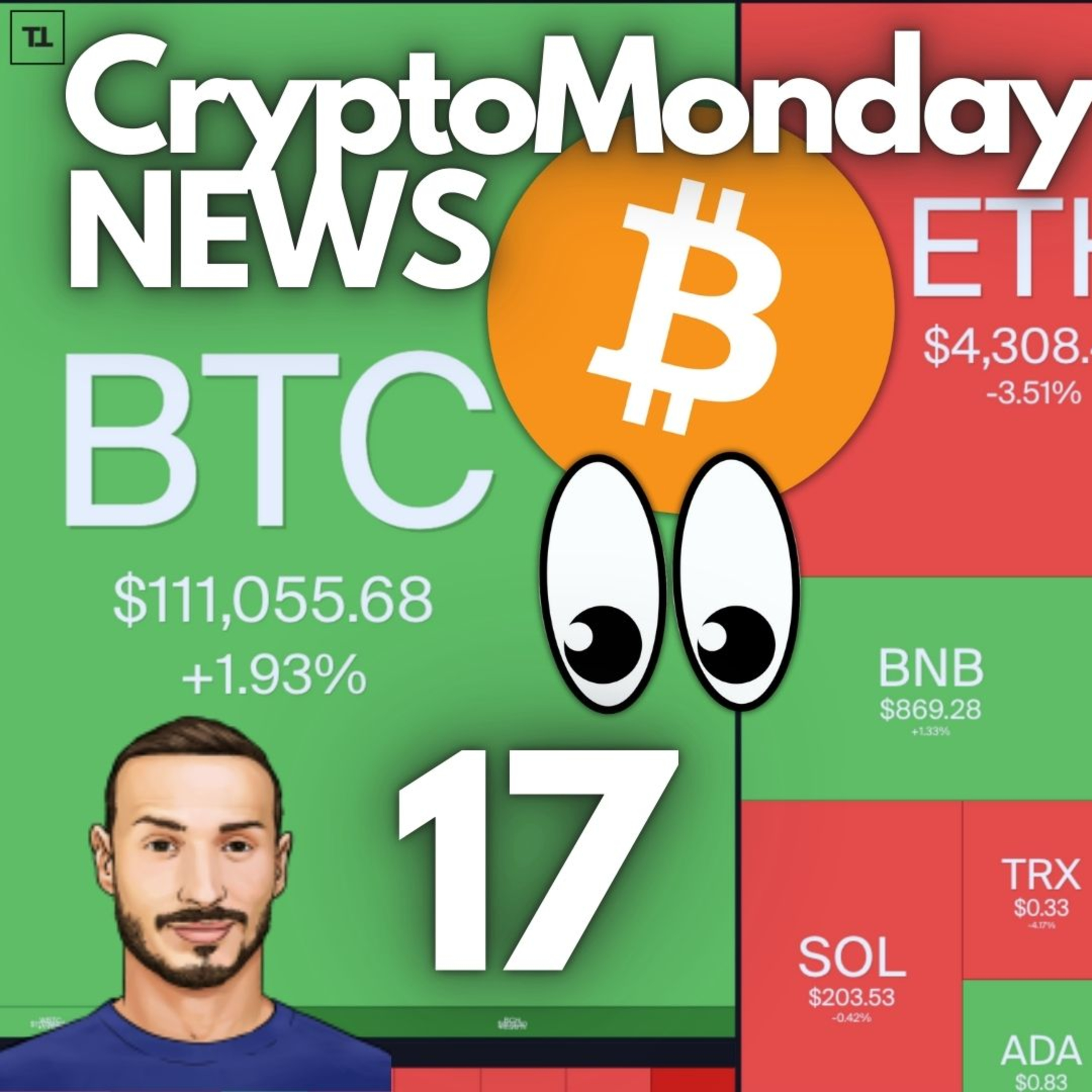 BITCOIN e CRYPTO, si avvicina la FASE CALDA, OCCHIO al 17 👀 Crypto Monday NEWS w36/'25