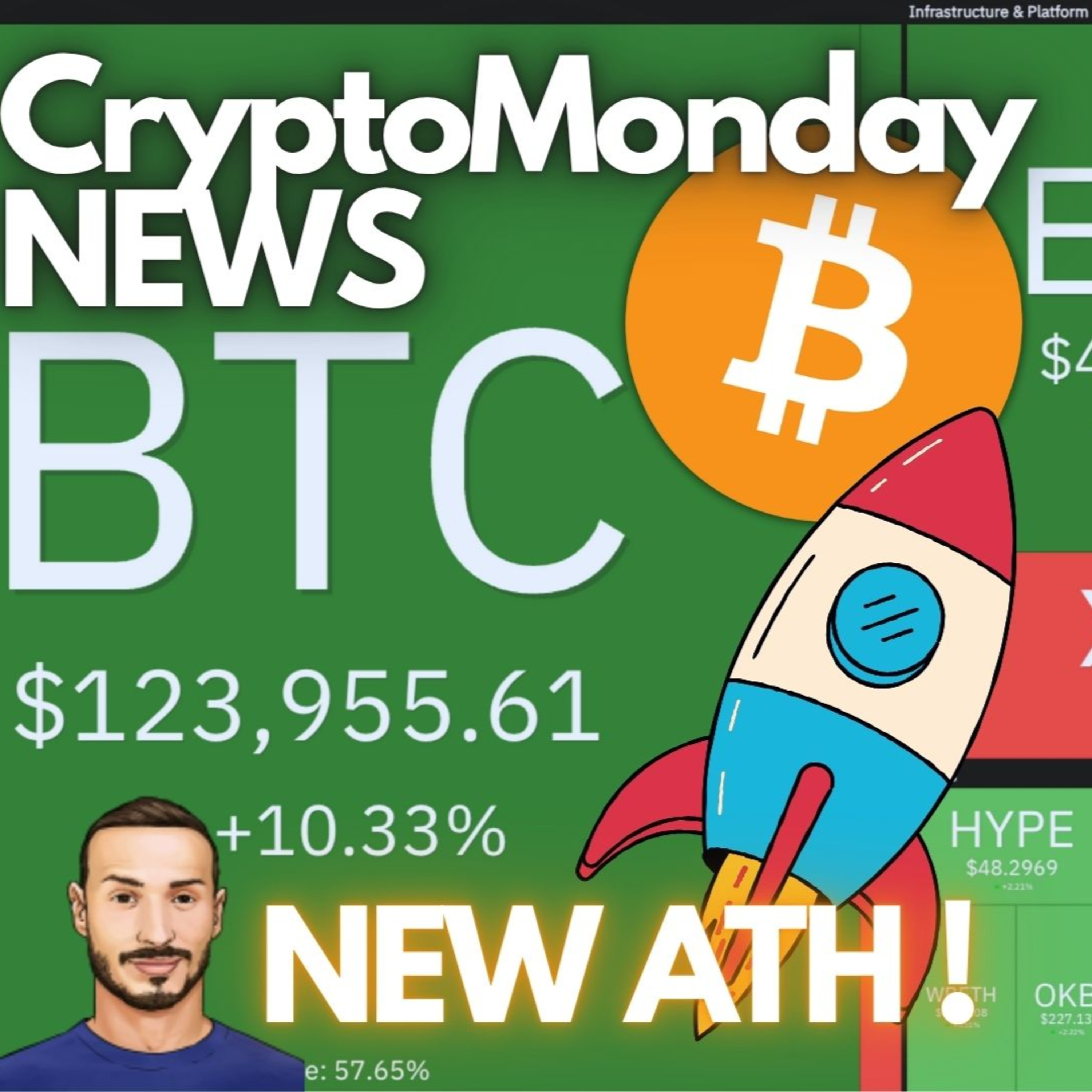 BITCOIN NUOVO ATH! Inizia UPTOBER 🔥 Crypto Monday NEWS w40/'25