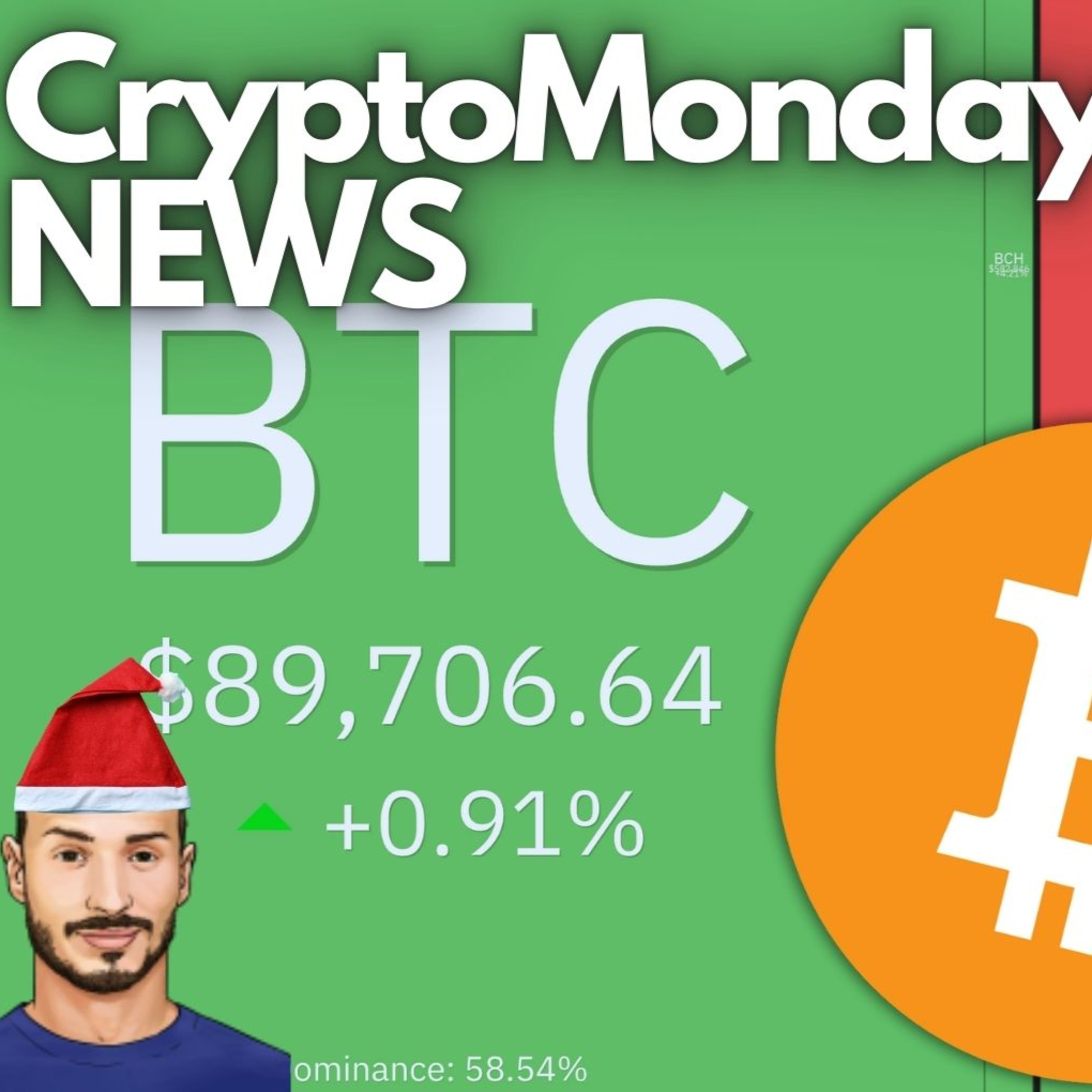 Rally Natalizio per BITCOIN? 🎅 Crypto Monday NEWS w51/'25 episode artwork