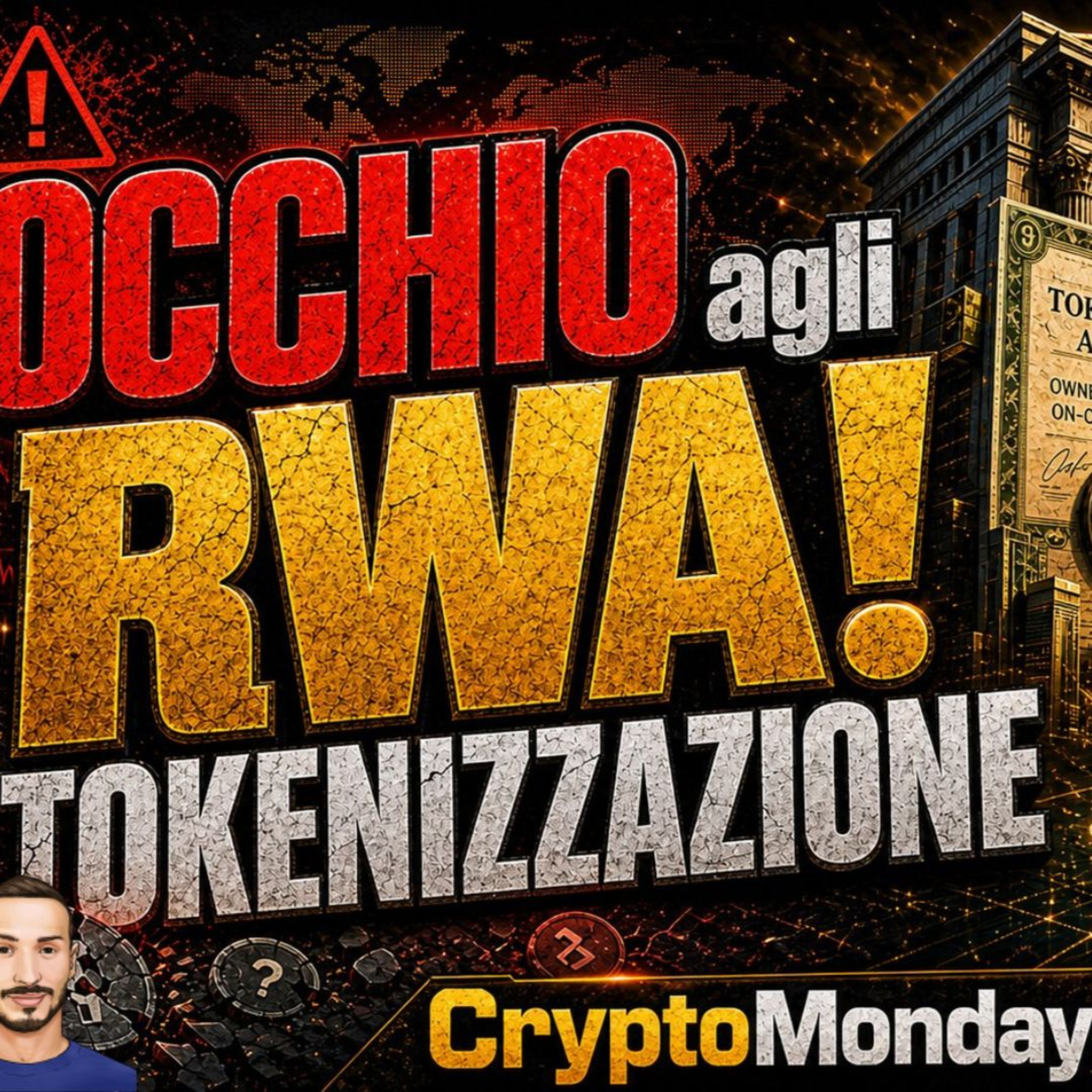 OCCHIO alla TOKENIZZAZIONE e ai RWA!  CryptoMonday NEWS w30/'26 episode artwork