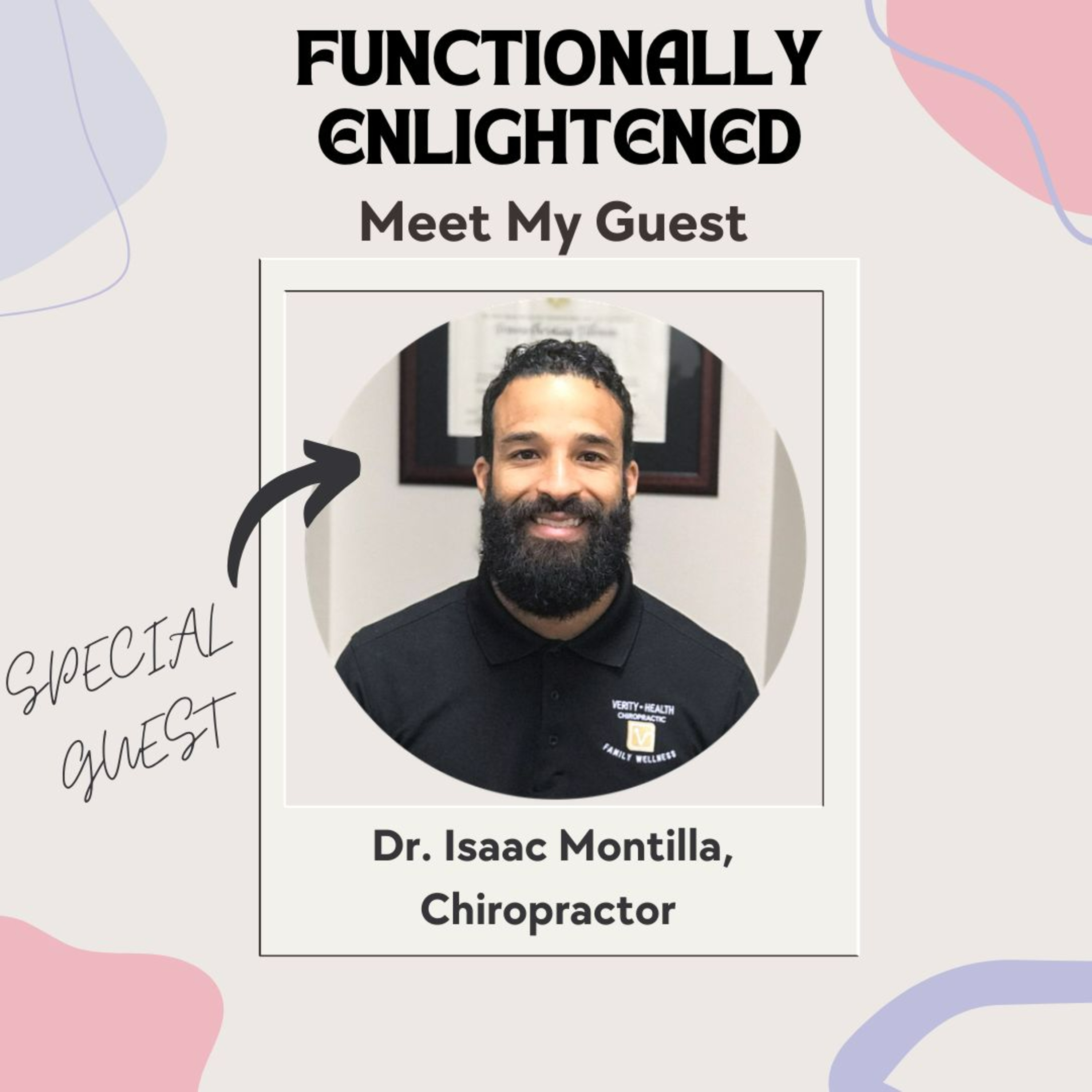 Eps 1. Dr. Isaac Montilla - Treating chronic pain with chiropractic care, ARP wave therapy and nutrition episode artwork