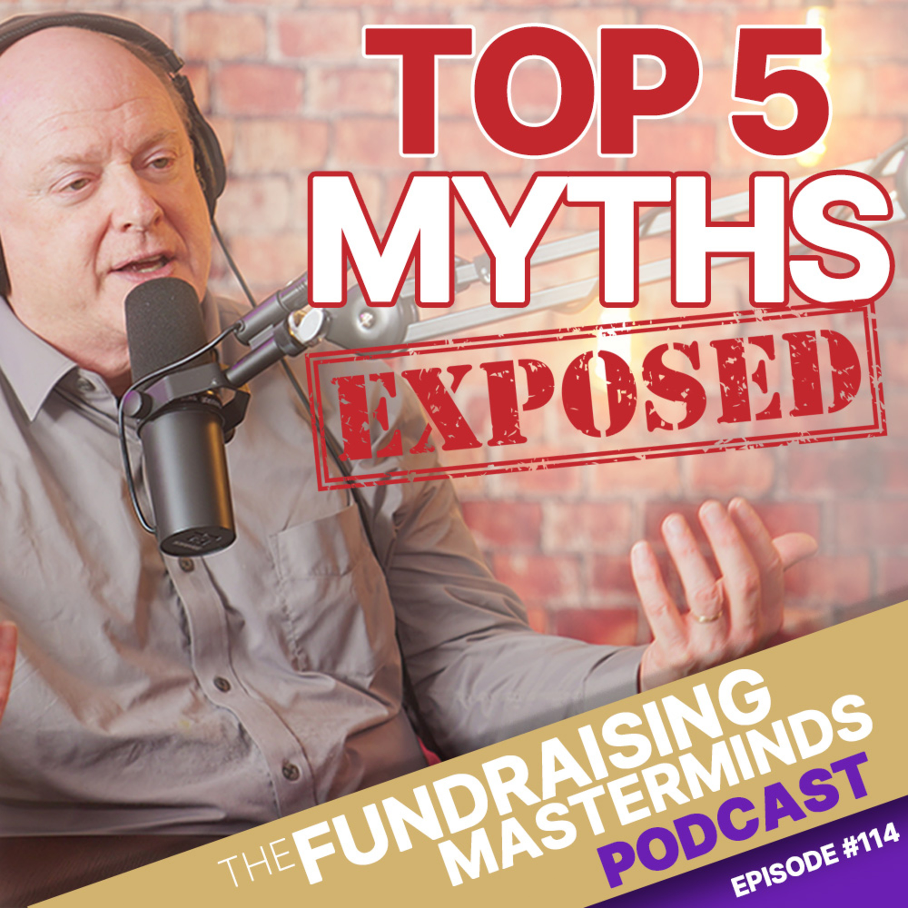 114. The Truth About Monthly Giving: Top 5 Myths Exposed — The Fundraising Masterminds Podcast cover