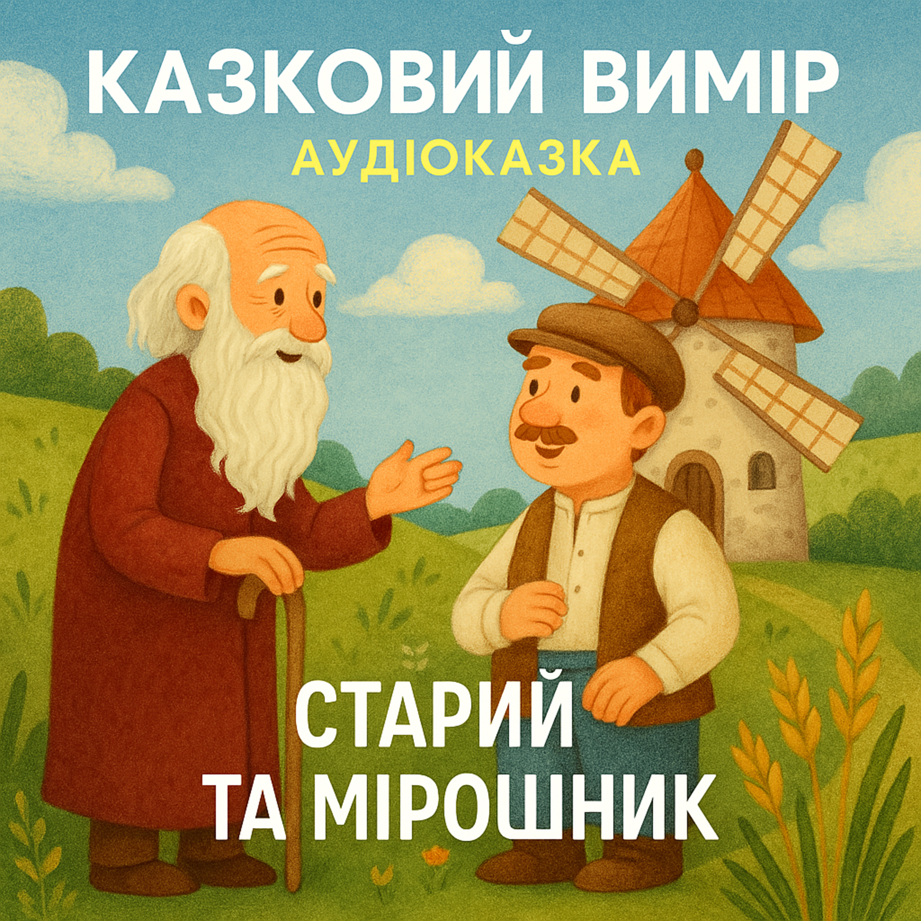 💙💛АУДІОКАЗКА УКРАЇНСЬКОЮ: Старий та Мірошник