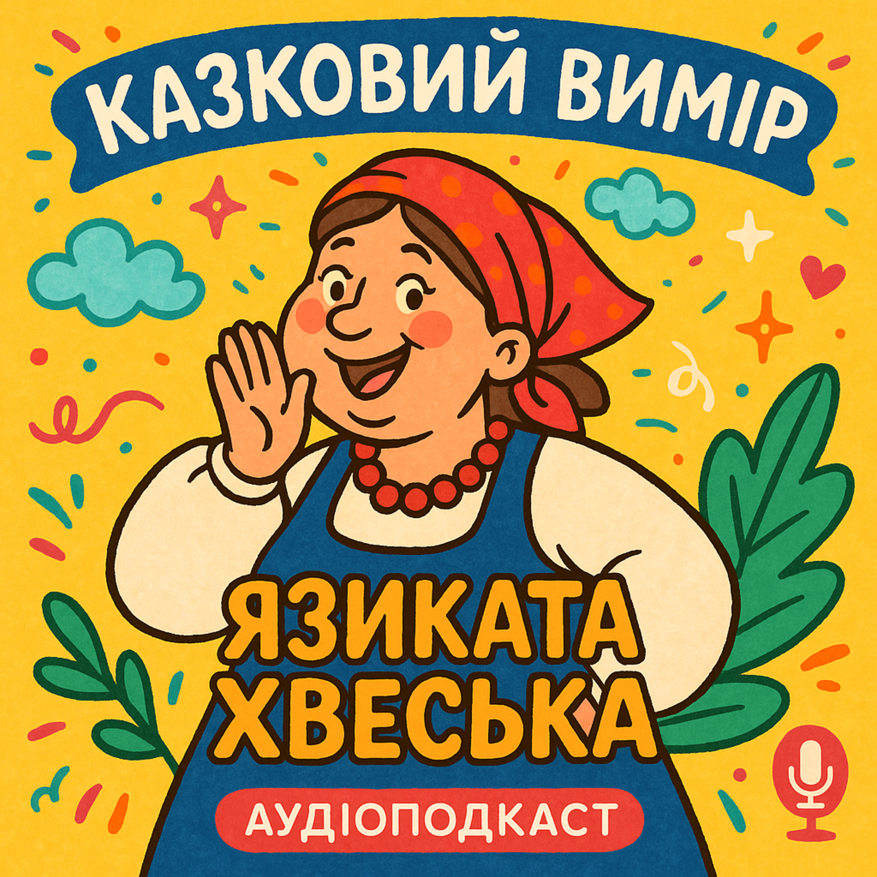💙💛АУДІОКАЗКА УКРАЇНСЬКОЮ: Язиката Хвеська