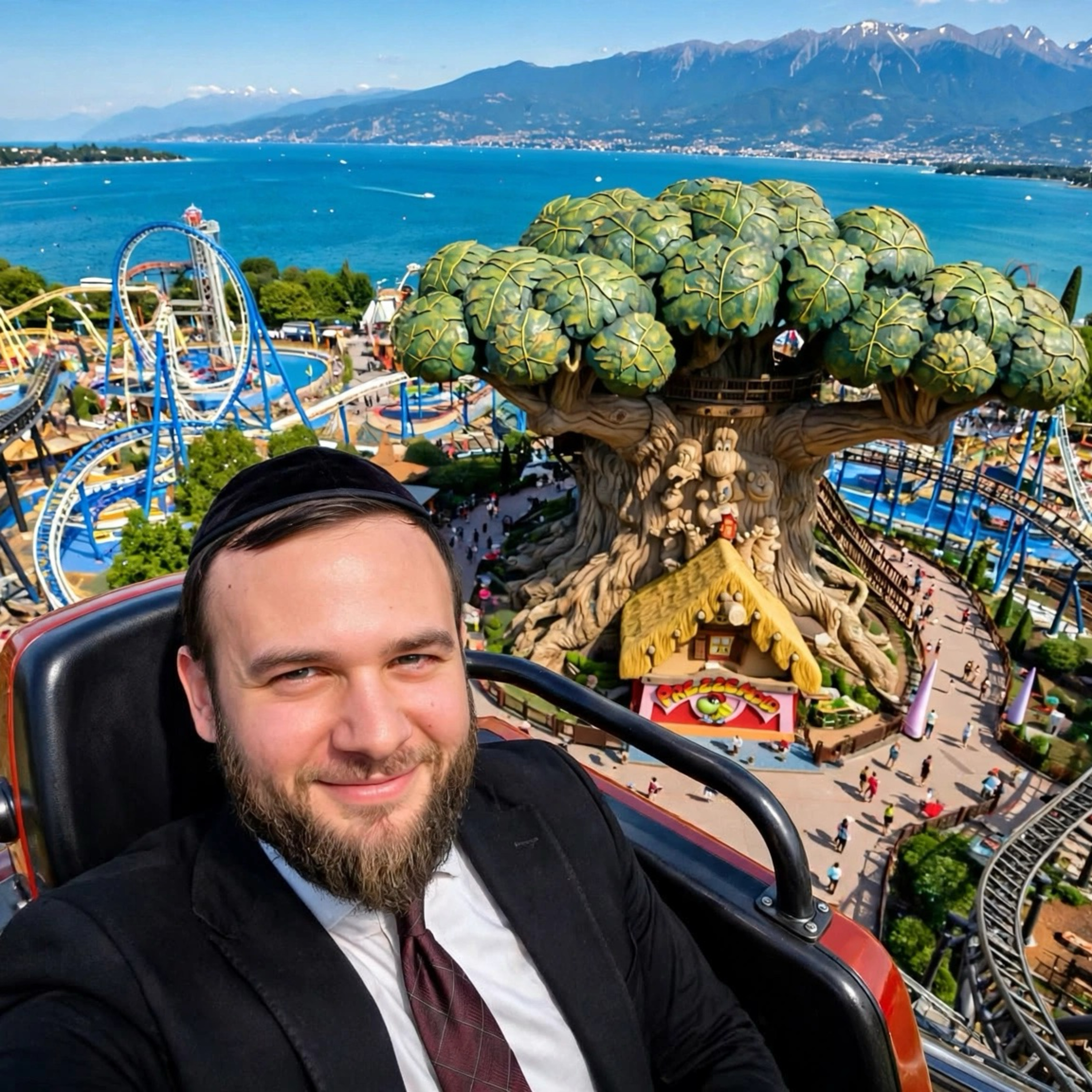 I got tricked at an Italian Amusement Park