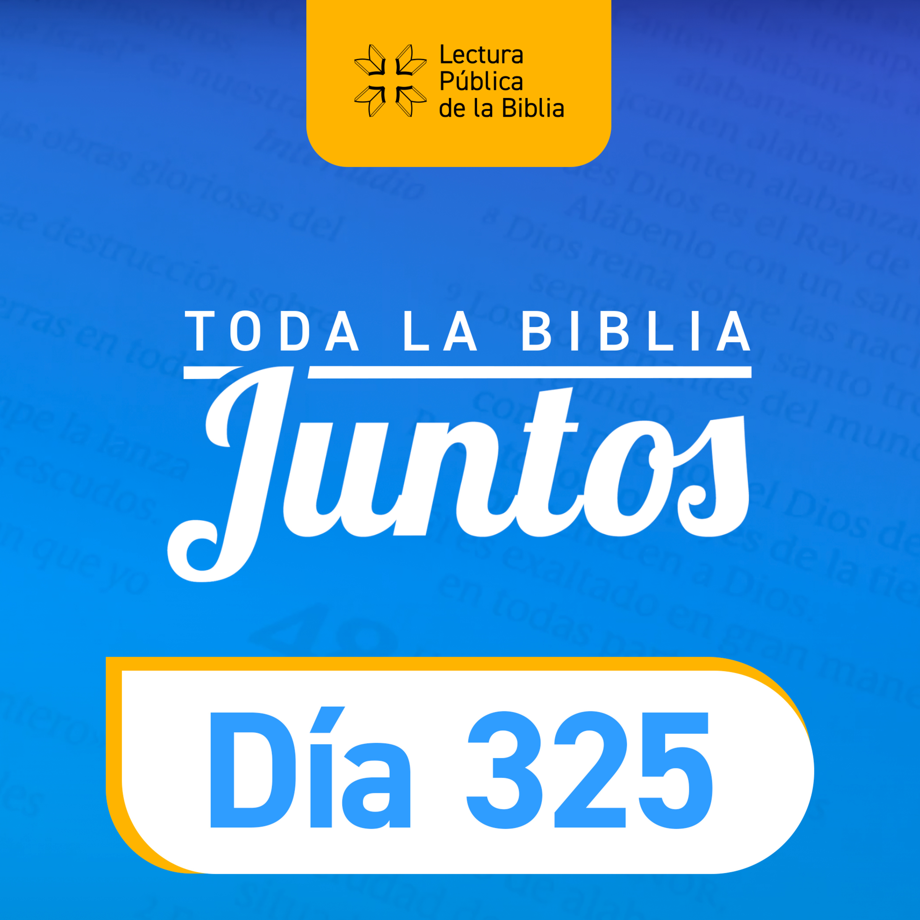 Día 325 | Toda la Biblia Juntos | Pedro Tabares episode artwork