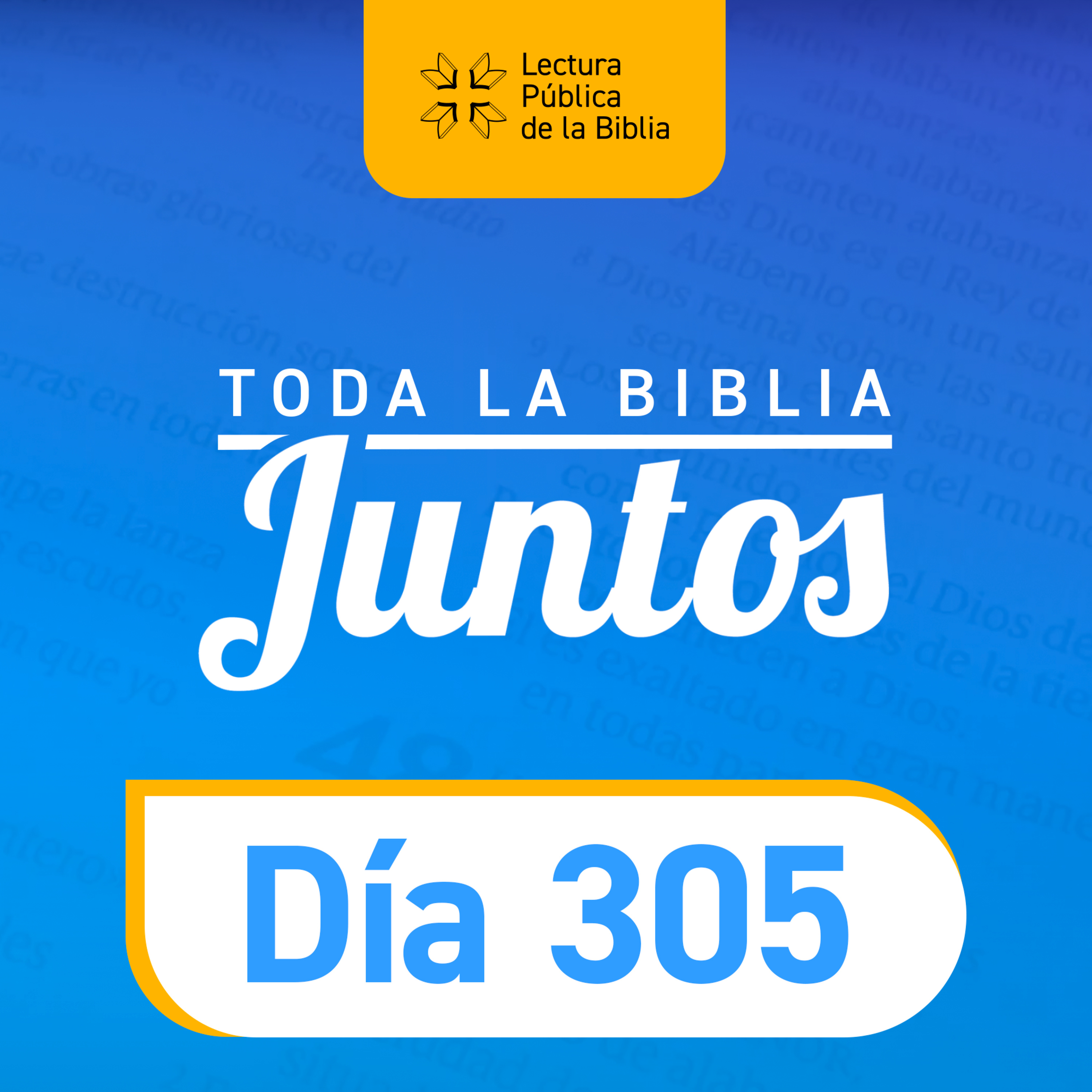 Día 305 | Toda la Biblia Juntos | Pedro Tabares episode artwork