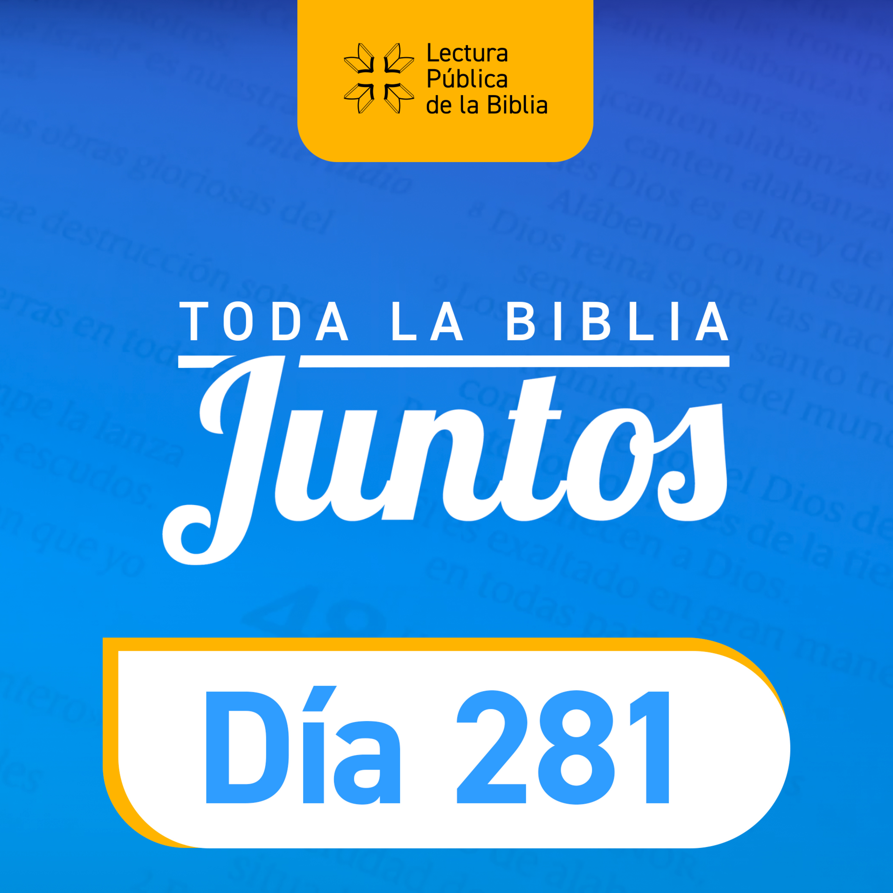 Día 281 | Toda la Biblia Juntos | Itiel Arroyo episode artwork