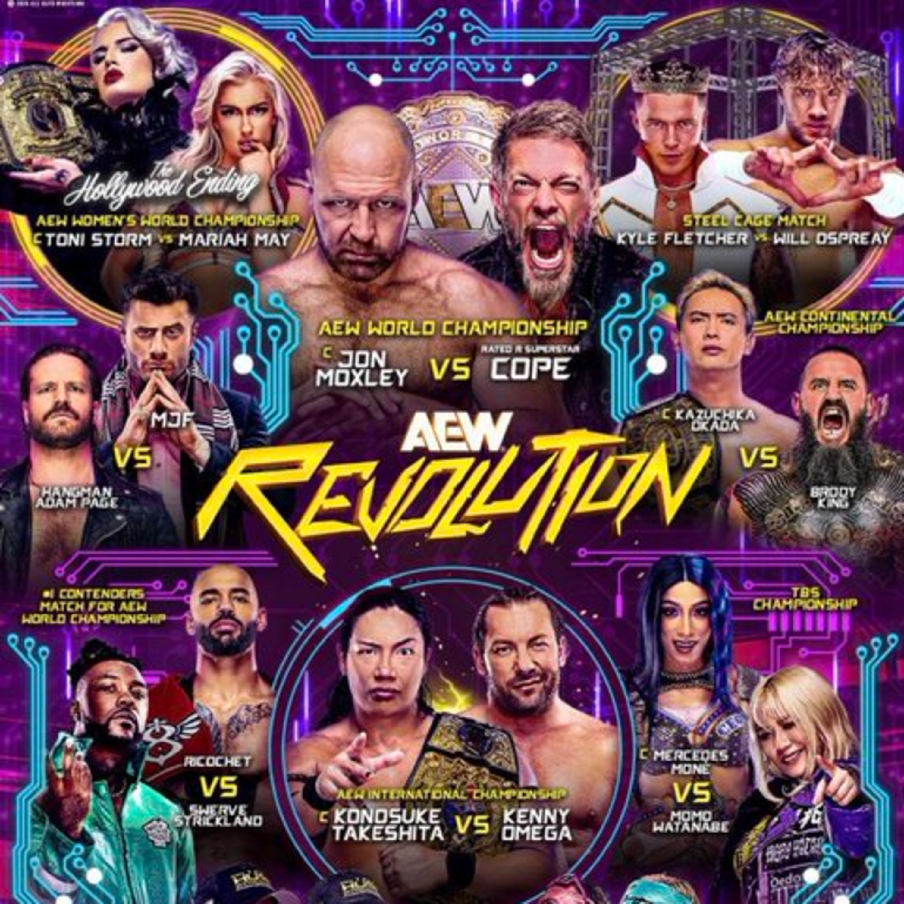 AEW Revolution Predictions 2025