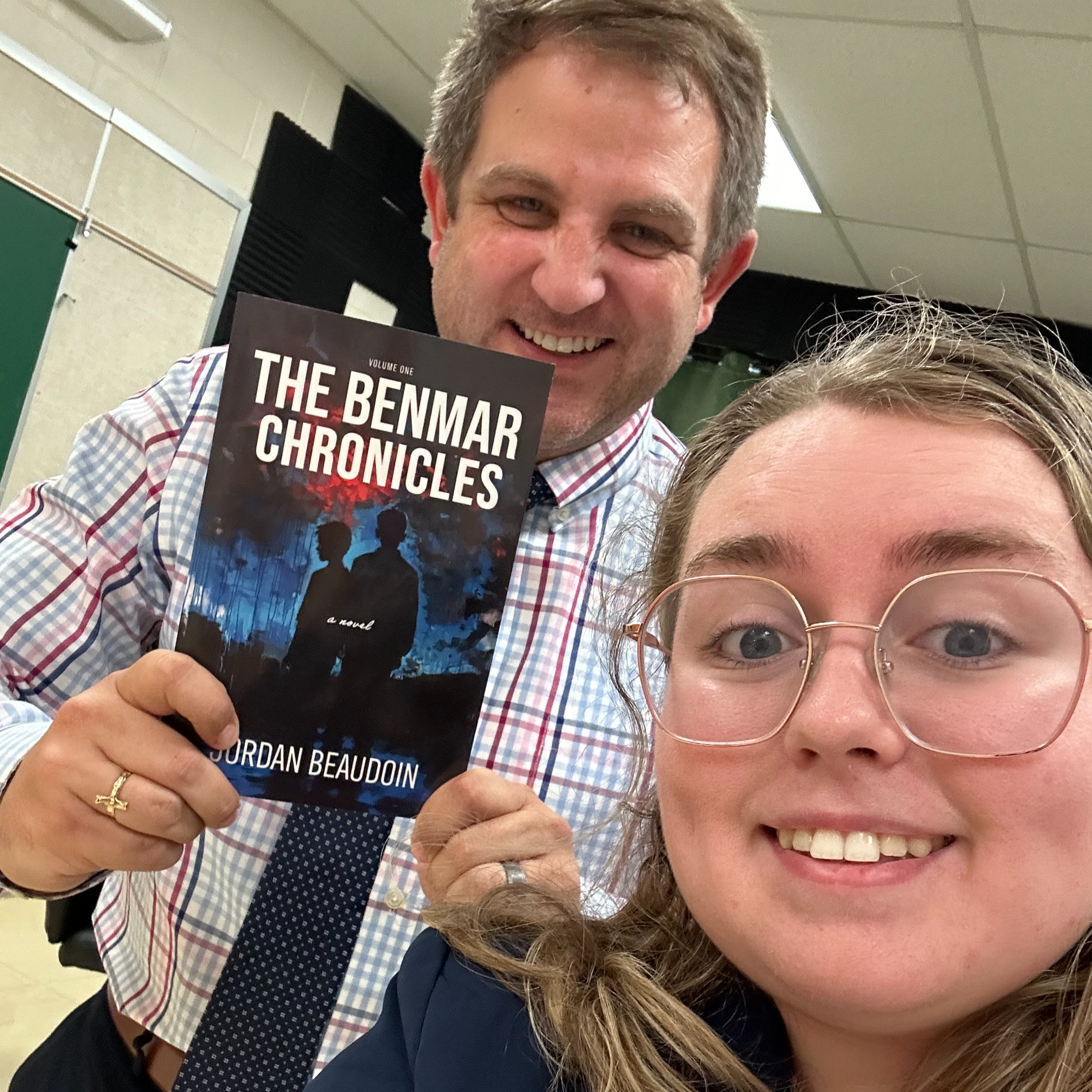 ALUMNI NEWS: Published Author Jordan Beaudoin chats about "The Benmar Chronicles" episode artwork