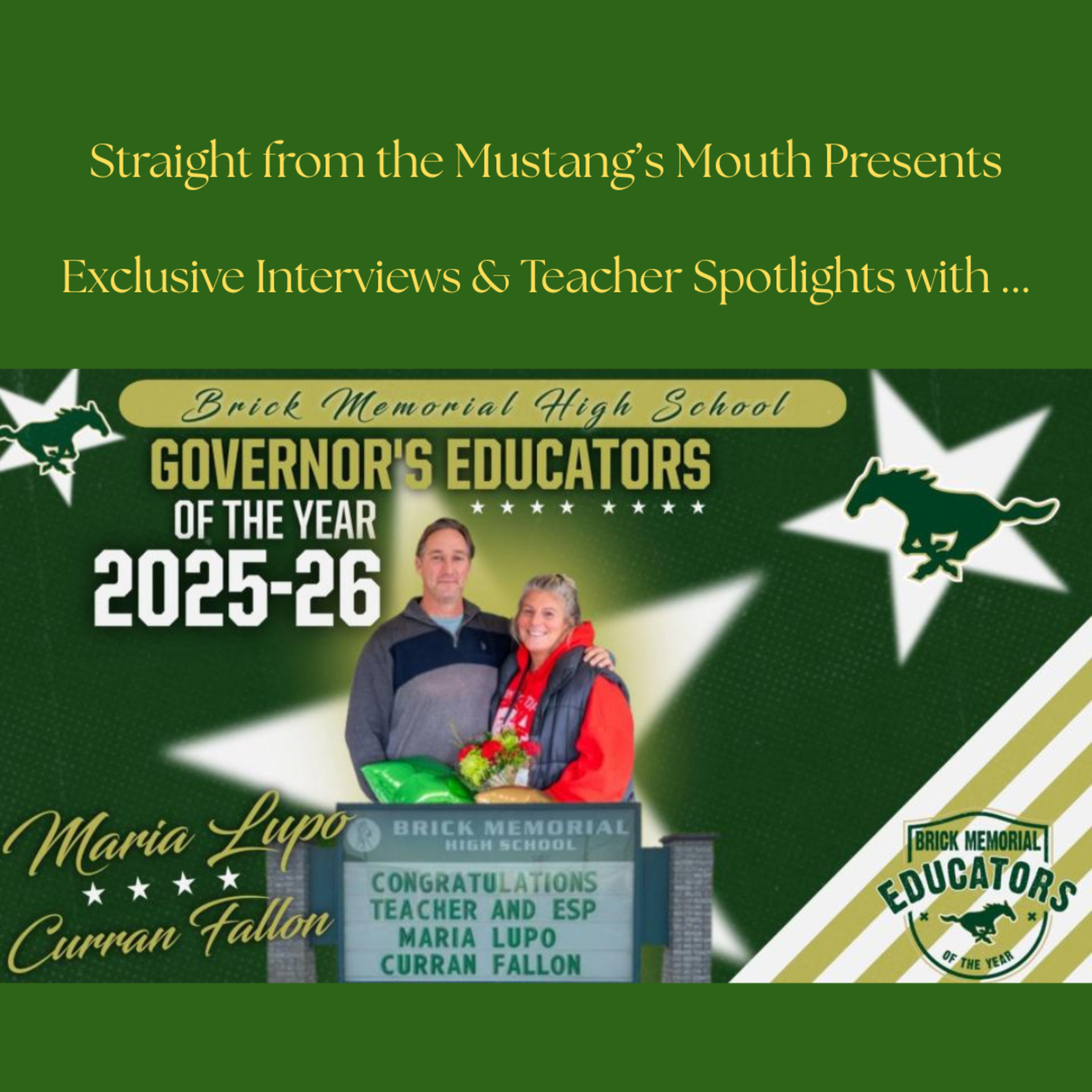 Meet the Governor's Educators of the Year: Mrs. Lupo & Mr. Fallen episode artwork