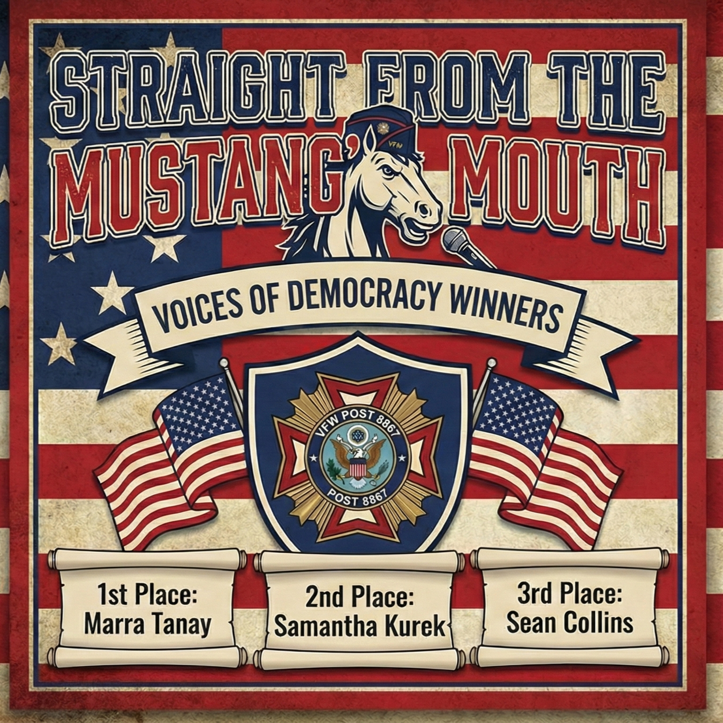 2025 Voice of Democracy Winners episode artwork