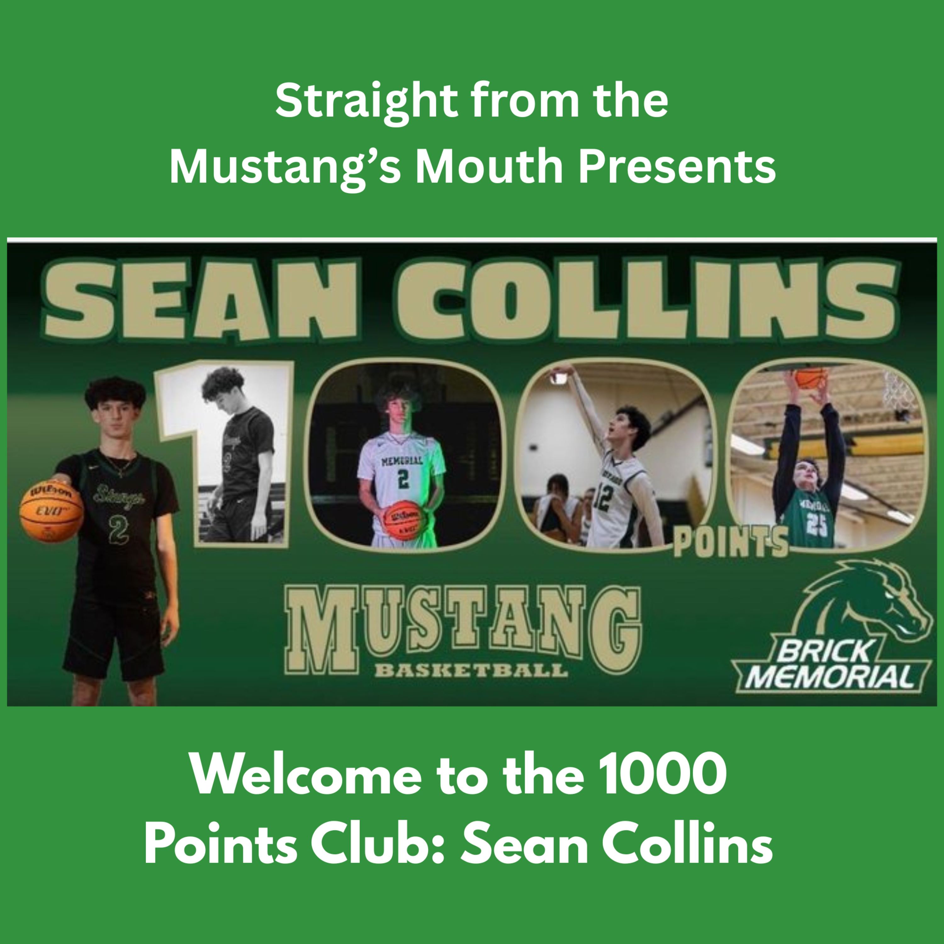 Straight from the Mustang’s Mouth: The Brick Memorial Podcast