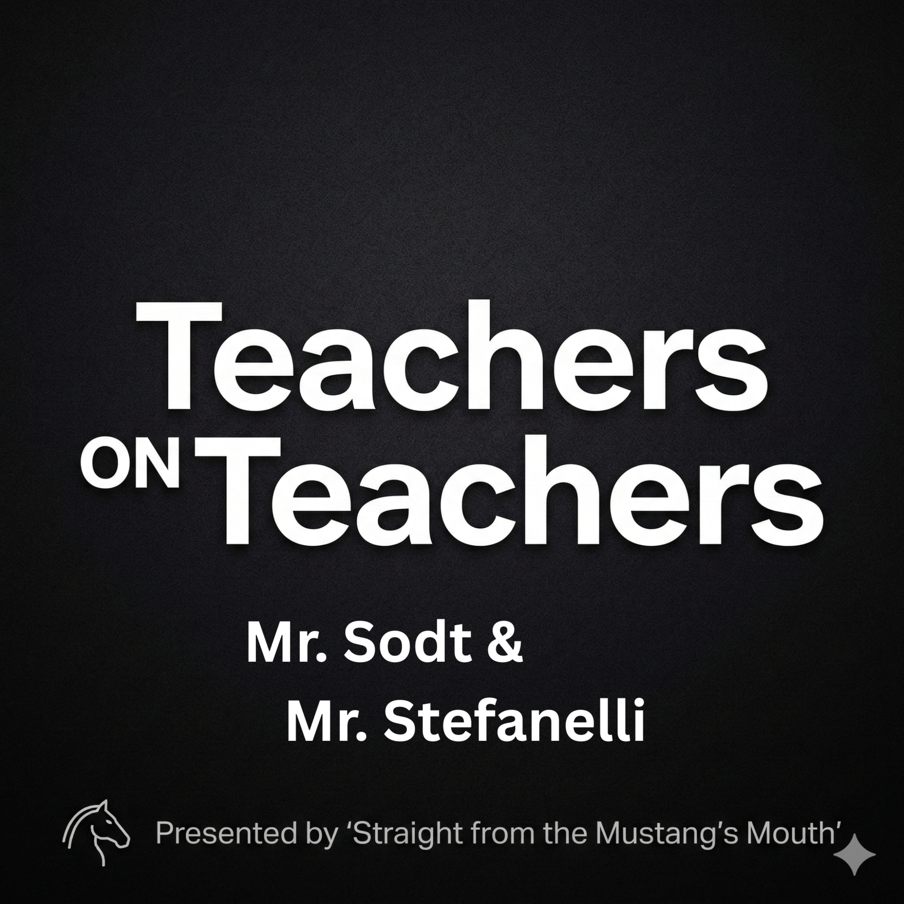 Teachers on Teachers: Mr. Sodt and Mr. Stefanelli episode artwork