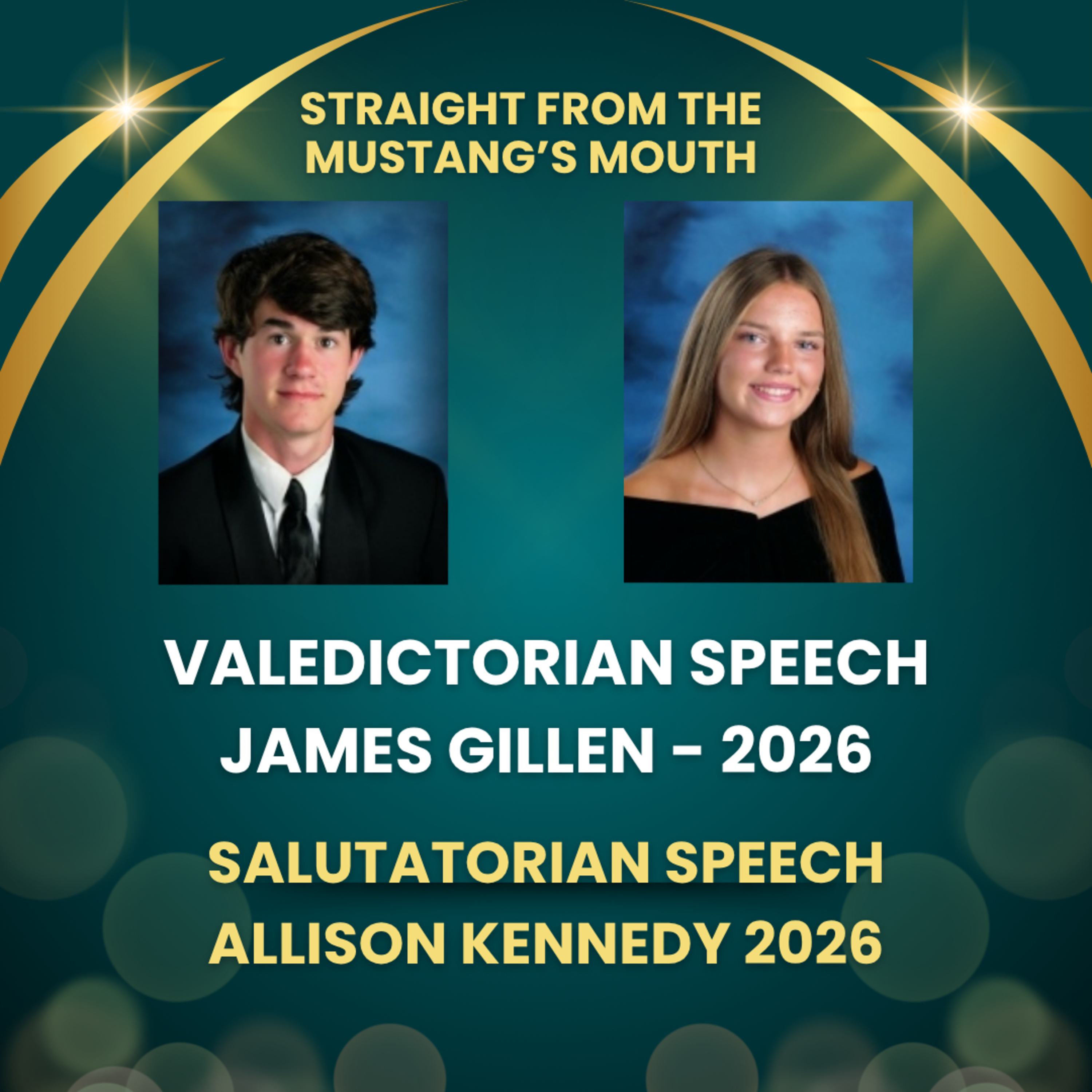 Valedictorian and Salutatorian Addresses: James Gillen and Allison Kennedy Take the Mic episode artwork