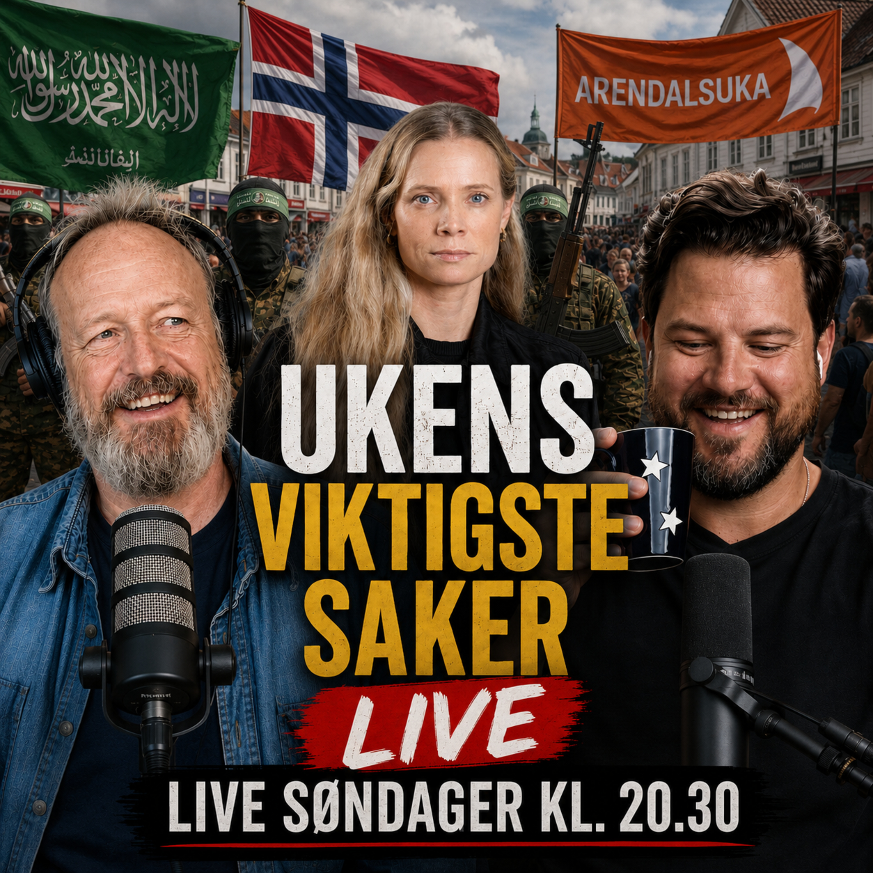 Avslørt: Marte Heian-Engdal lobbet for Hamas, PST på Arendalsuka, og MIFF-teltet ramponert igjen episode artwork