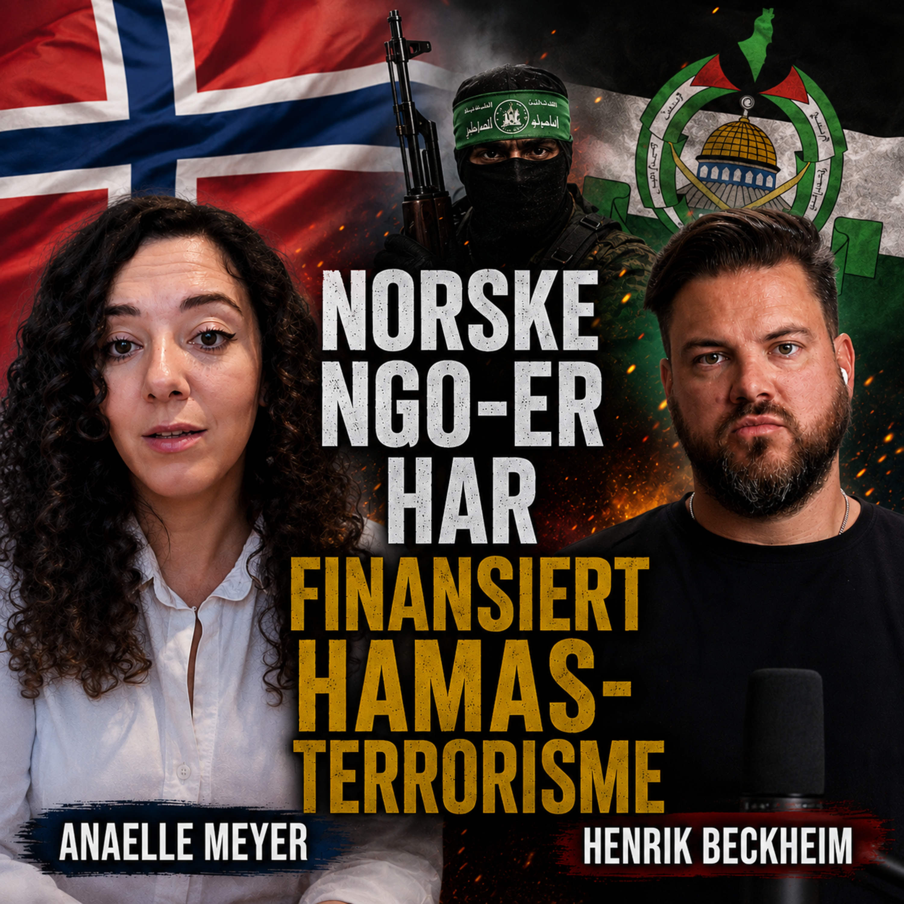 Anaelle Meyer – Norwegian NGO’s have funded Hamas terrorism episode artwork