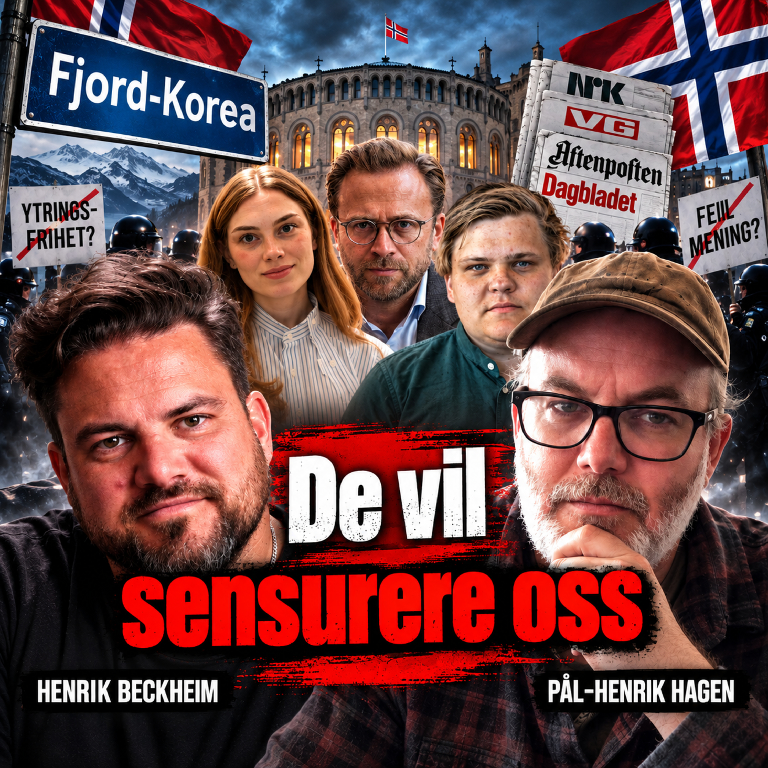 Pål-Henrik Hagen – Gaute & co forsøker å sensurere oss her i Fjord-Korea episode artwork
