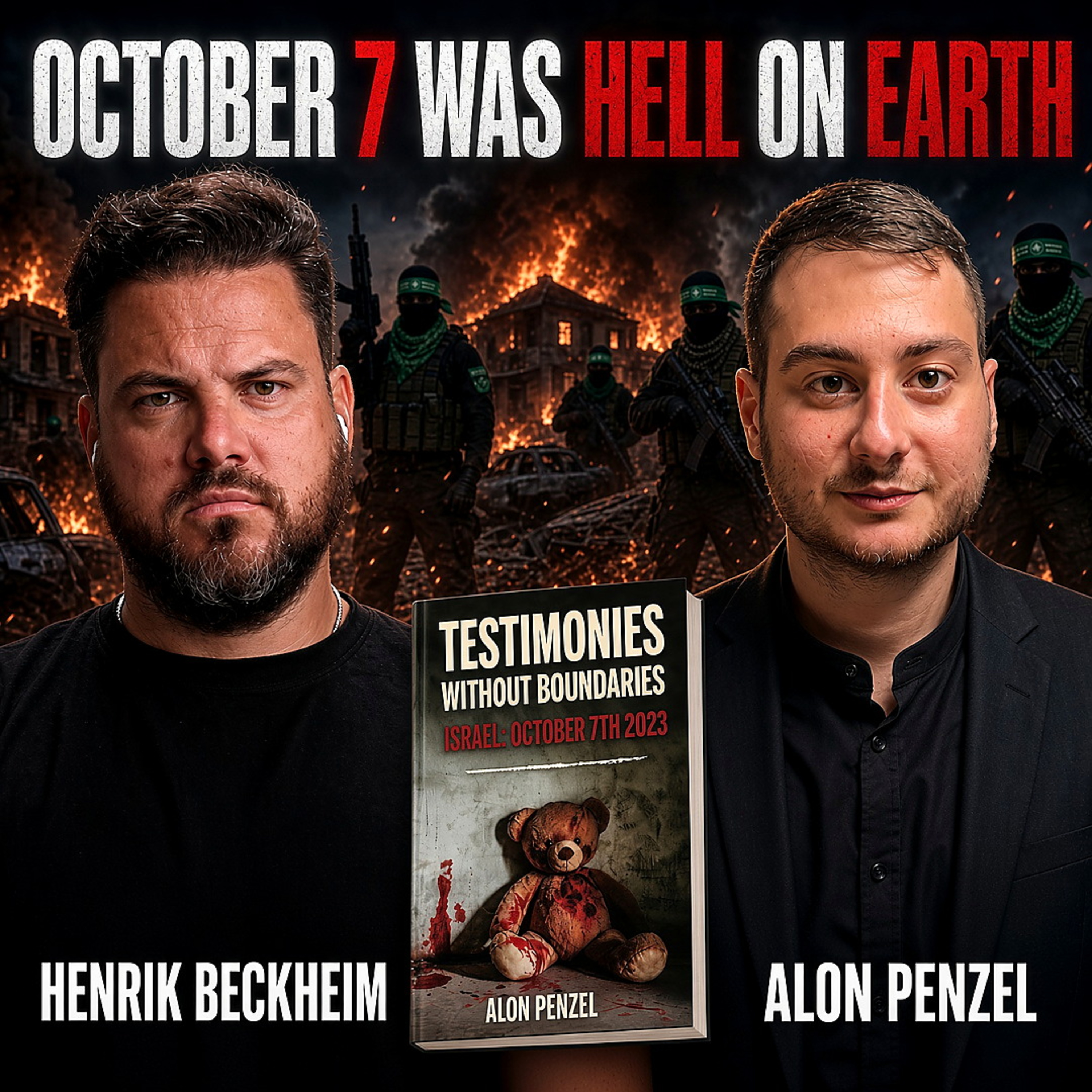 Alon Penzel – He collected the testimonies of October 7 episode artwork