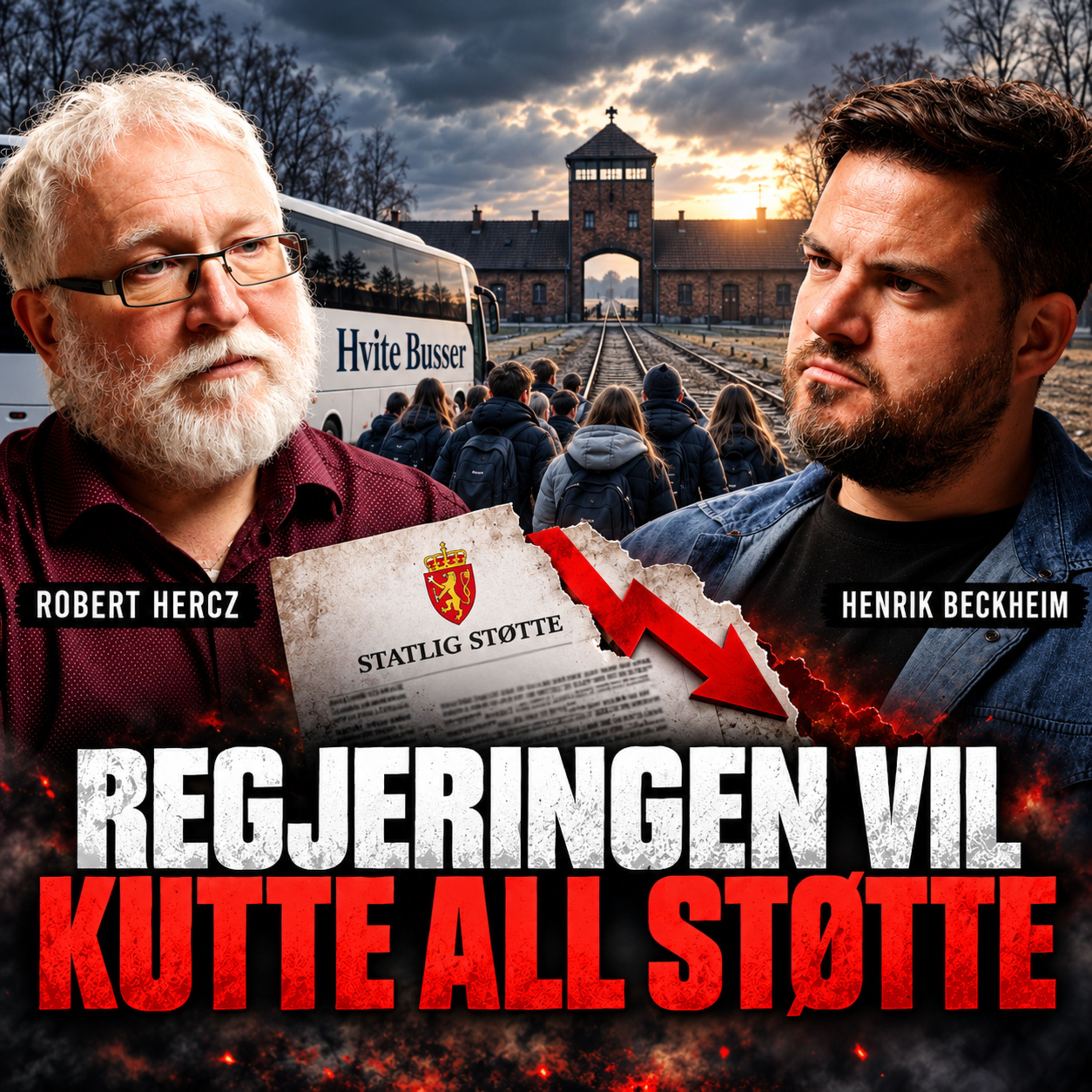 Robert Hercz – Regjeringen vil kutte all støtte til skoleturer til Auschwitz