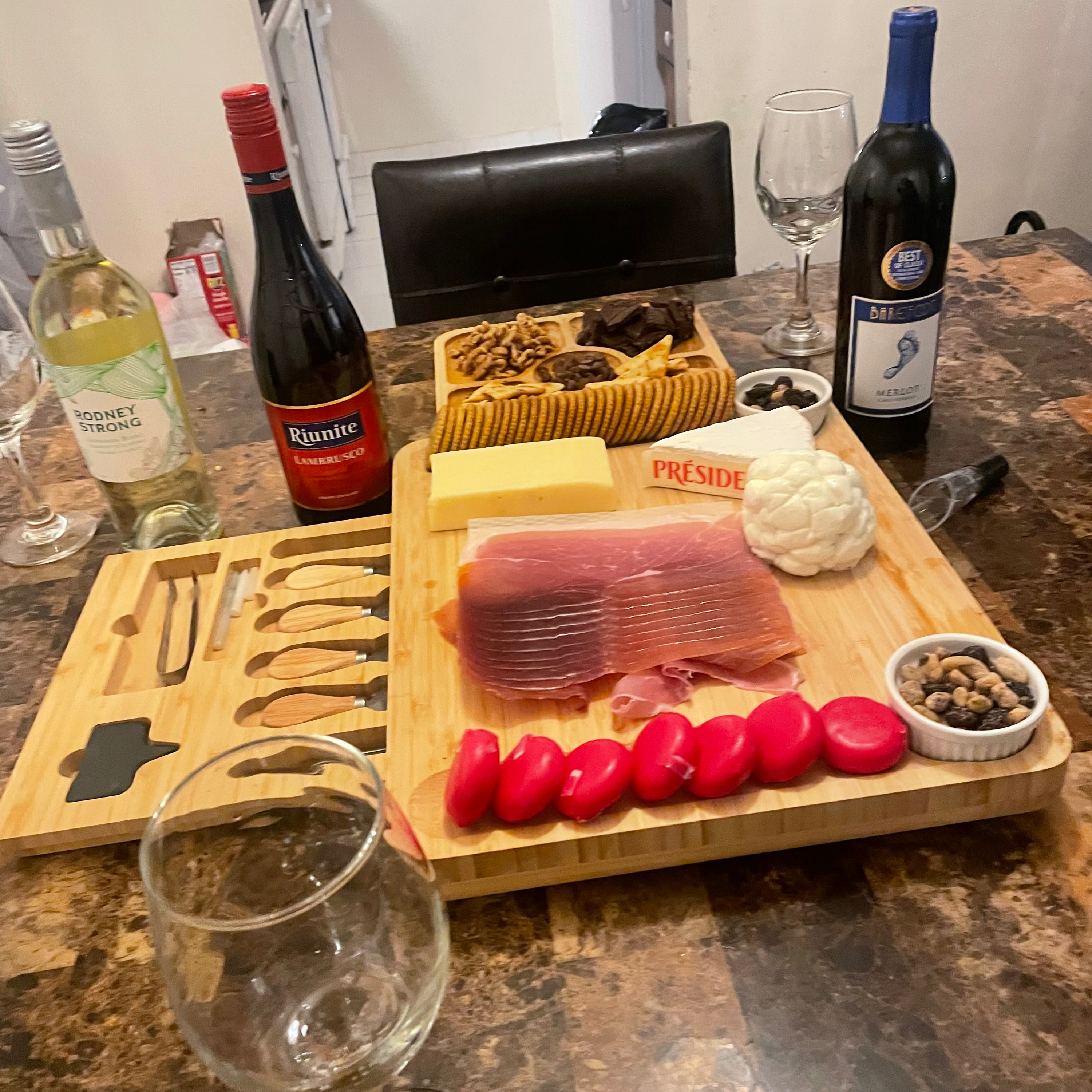 Wine and Cheese with Teekay