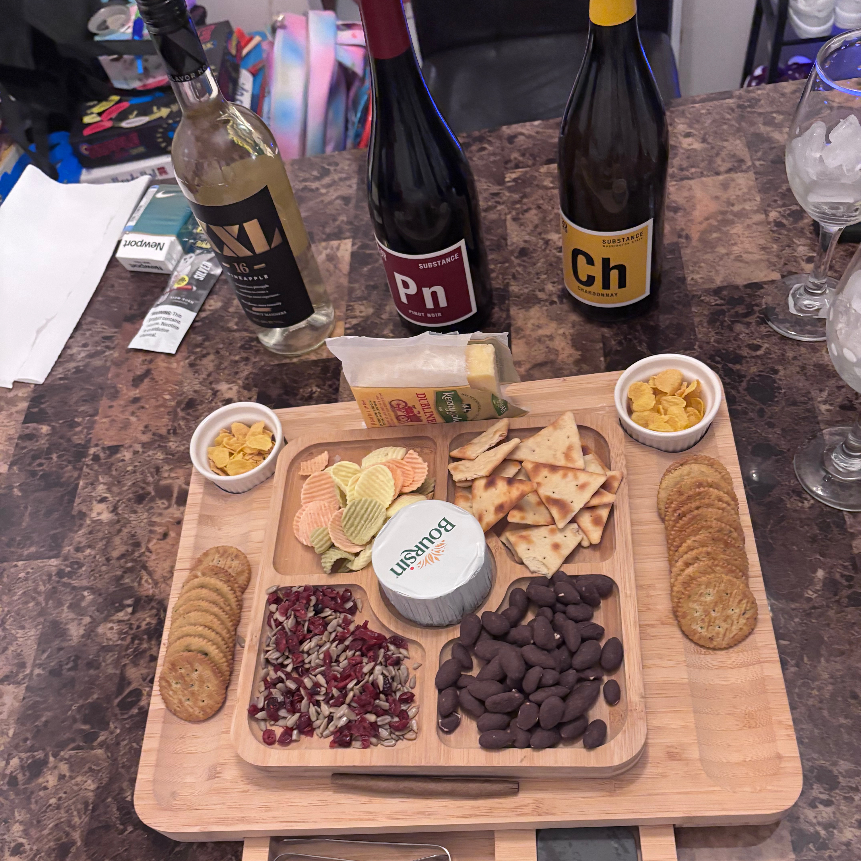 Wine and Cheese with Teekay