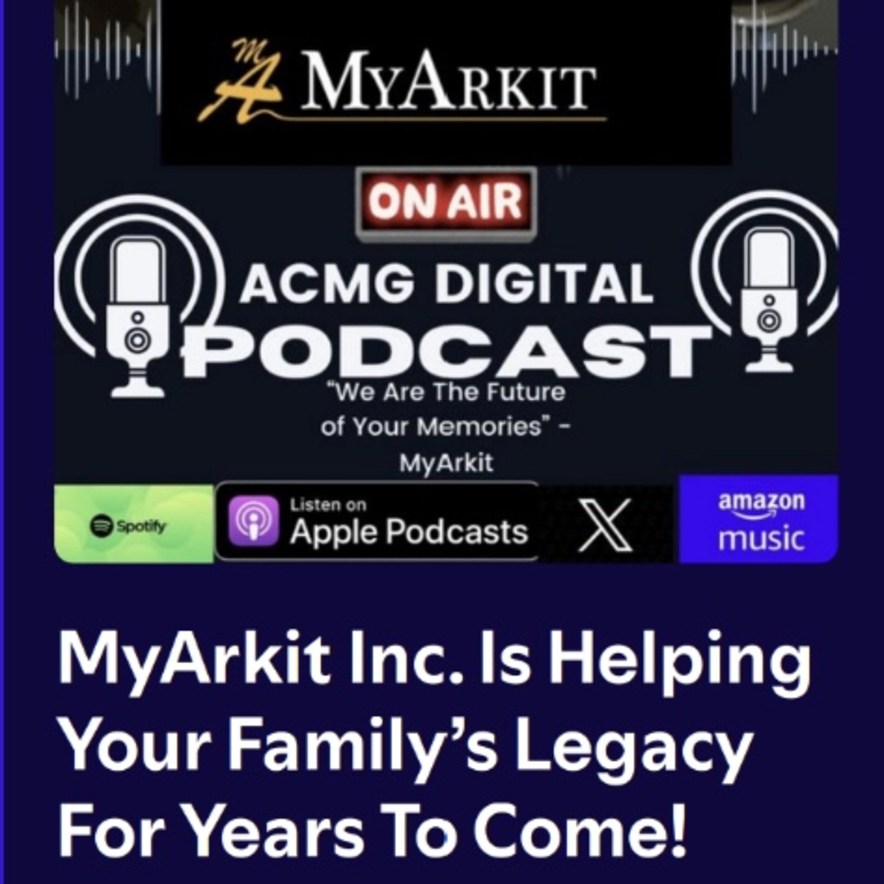 MyArkit Inc. Is Helping Your Family’s Legacy For Years To Come!